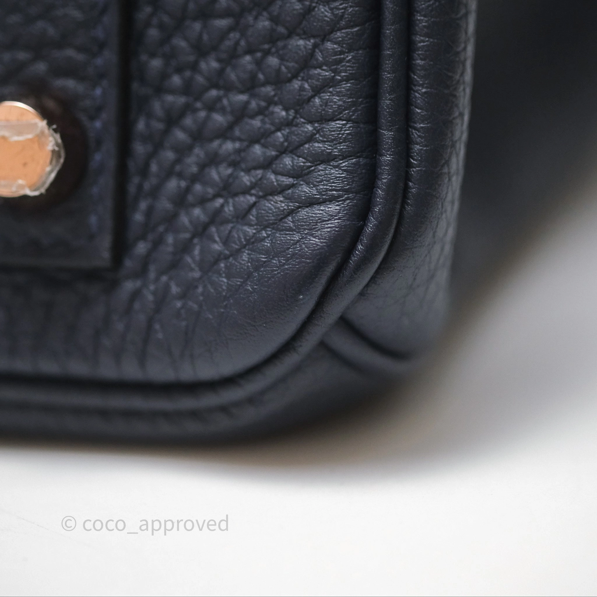 Herms Birkin 30 Retourne Bleu Nuit 2Z Togo Gold Hardware