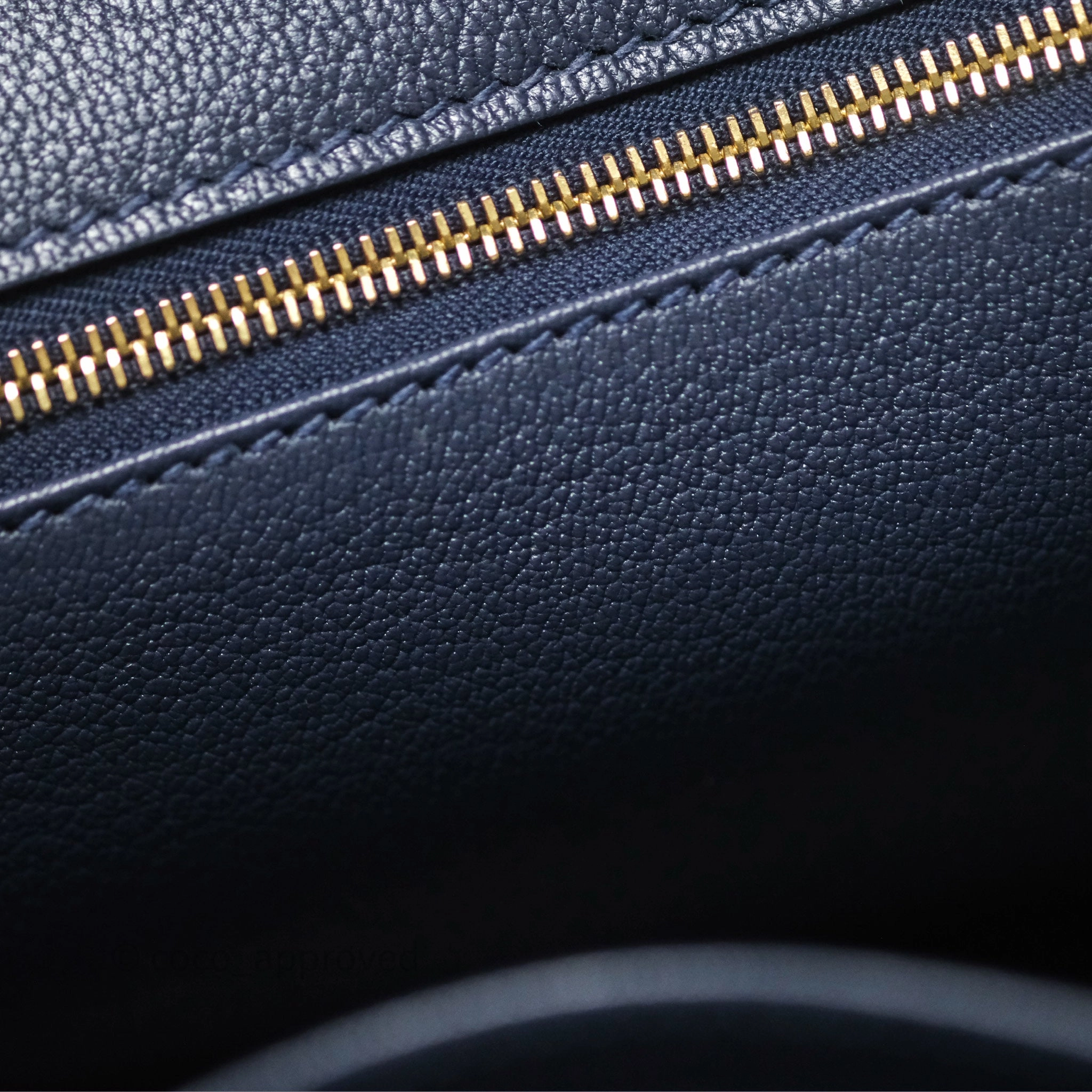 Herms Birkin 30 Retourne Bleu Nuit 2Z Togo Gold Hardware