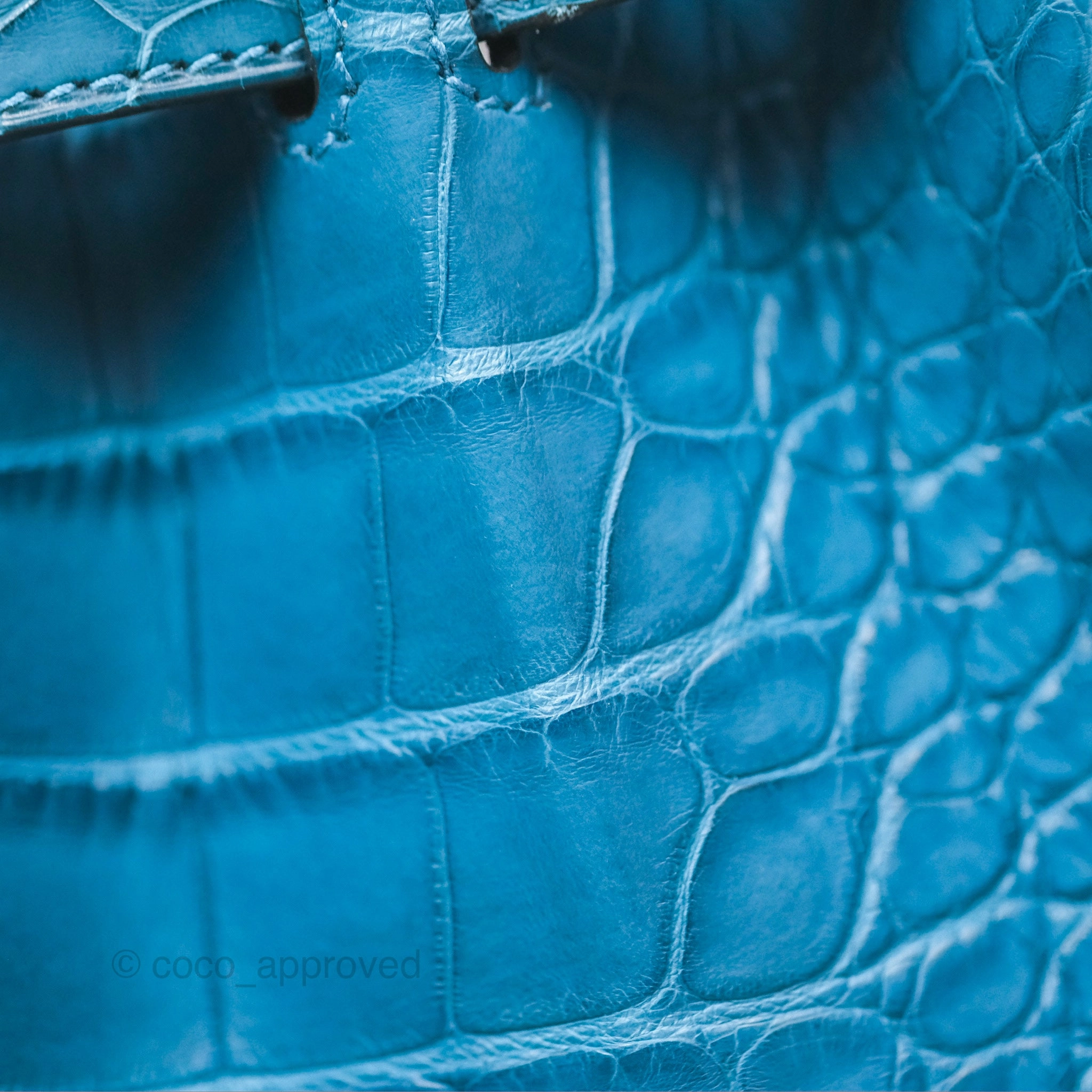 Herms Birkin 30 Retourne Colvert Matte Niloticus Crocodile Palladium Hardware
