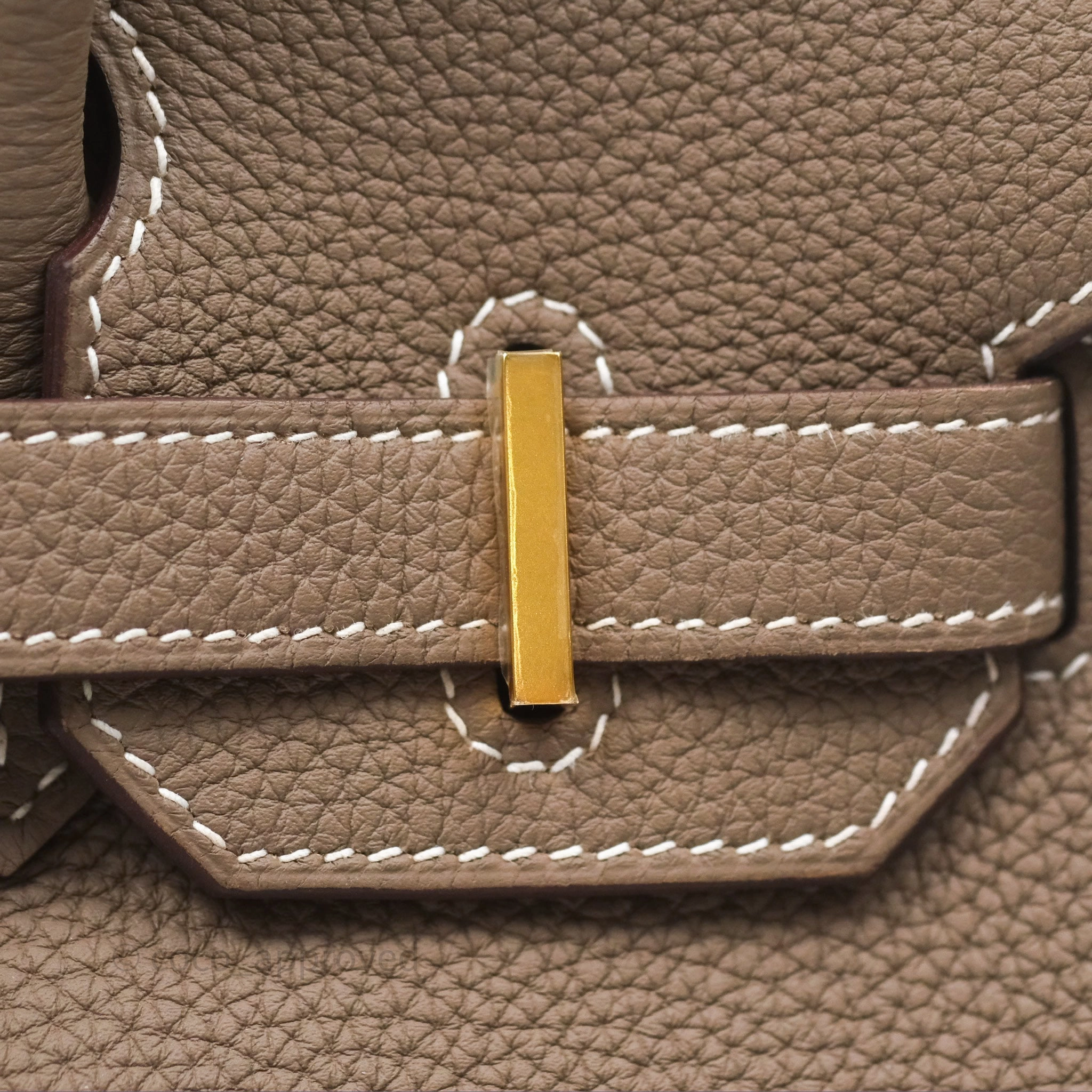 Herms Birkin 30 Retourne Etoupe 18 Togo Gold Hardware