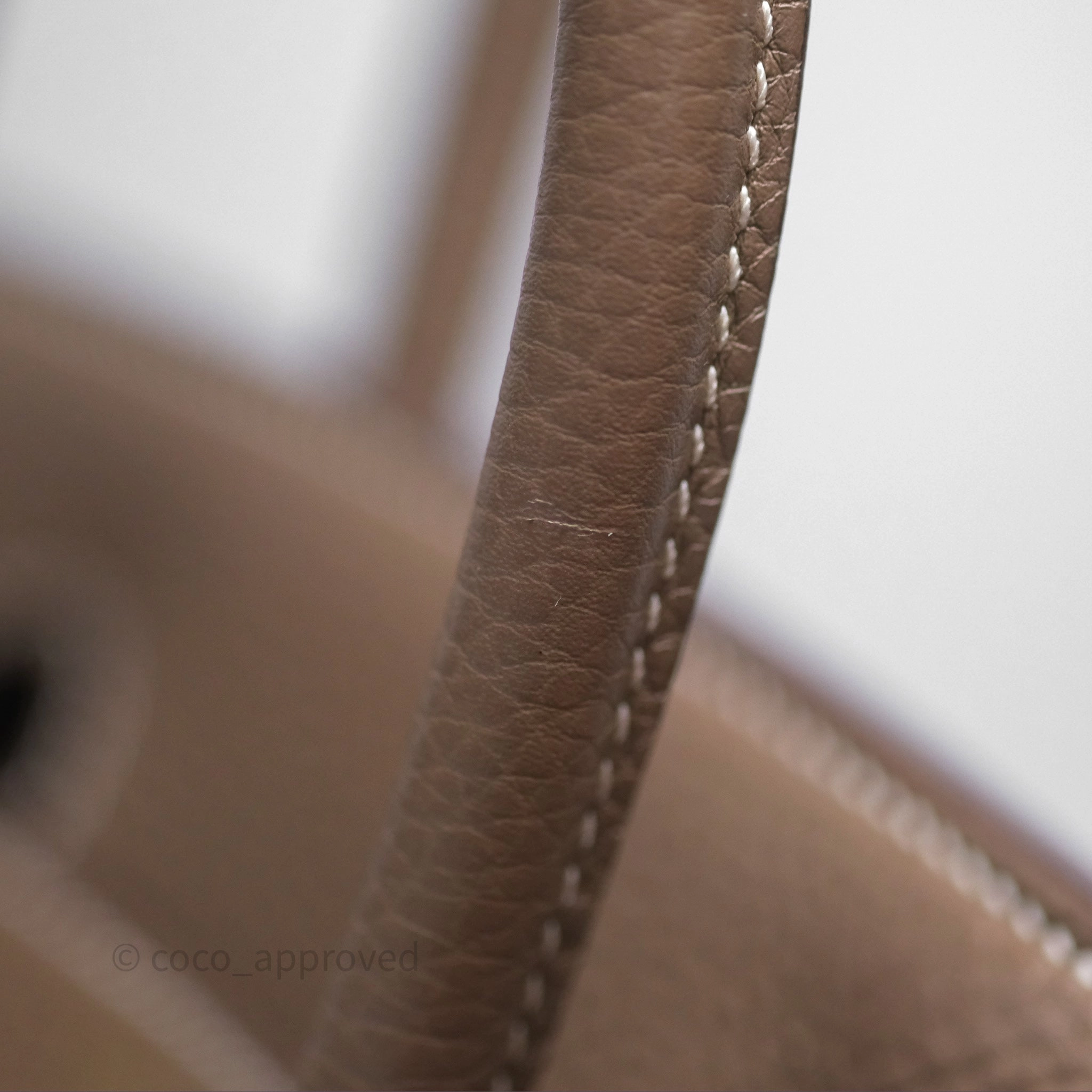 Herms Birkin 30 Retourne Etoupe 18 Togo Gold Hardware