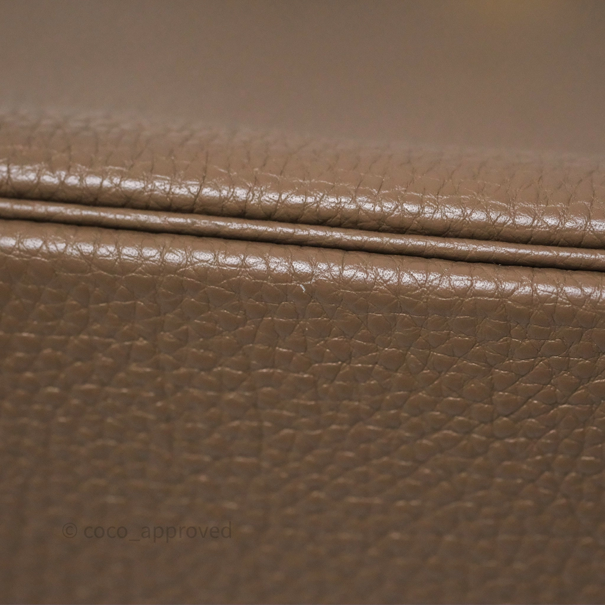Herms Birkin 30 Retourne Etoupe 18 Togo Gold Hardware