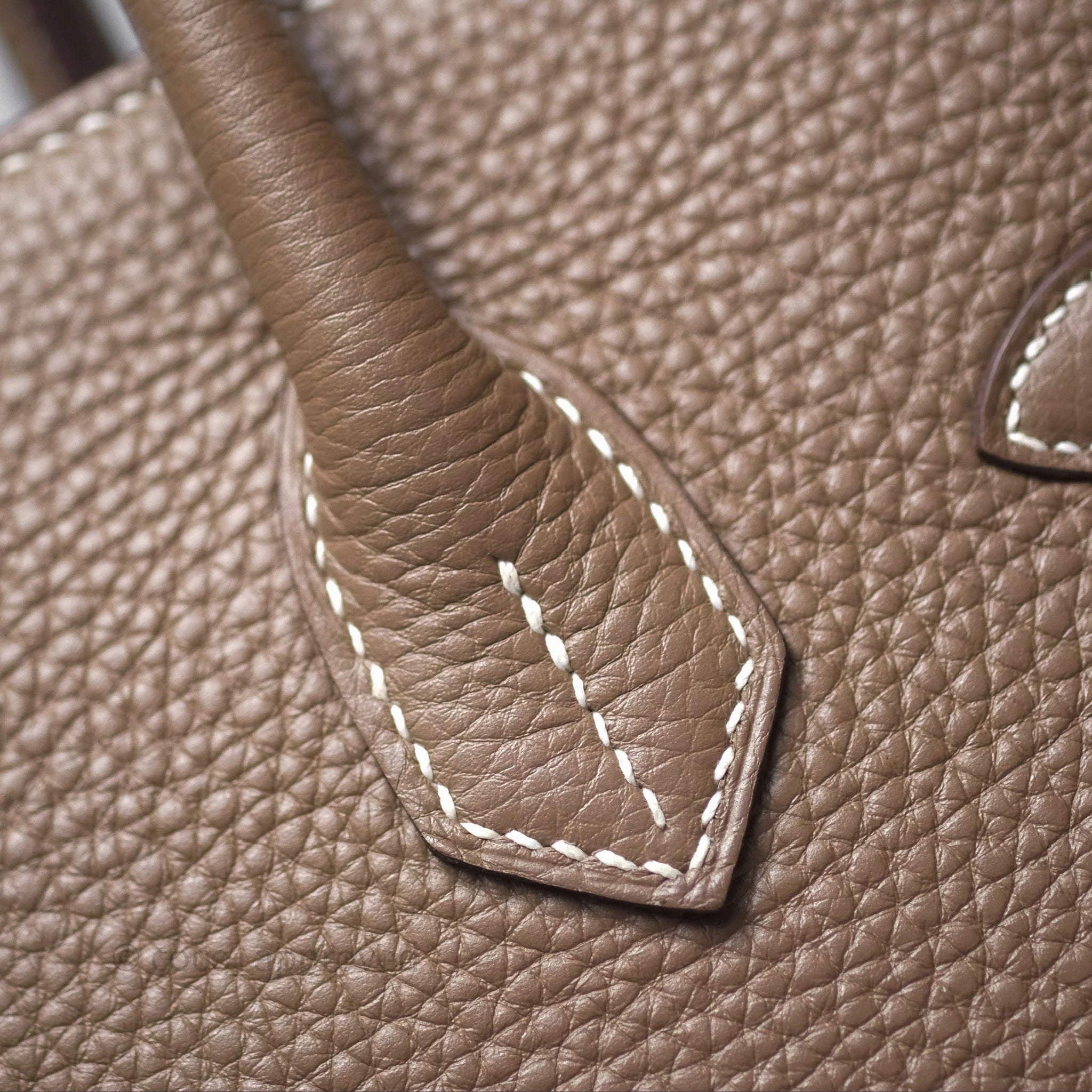 Herms Birkin 30 Retourne Etoupe 18 Togo Gold Hardware