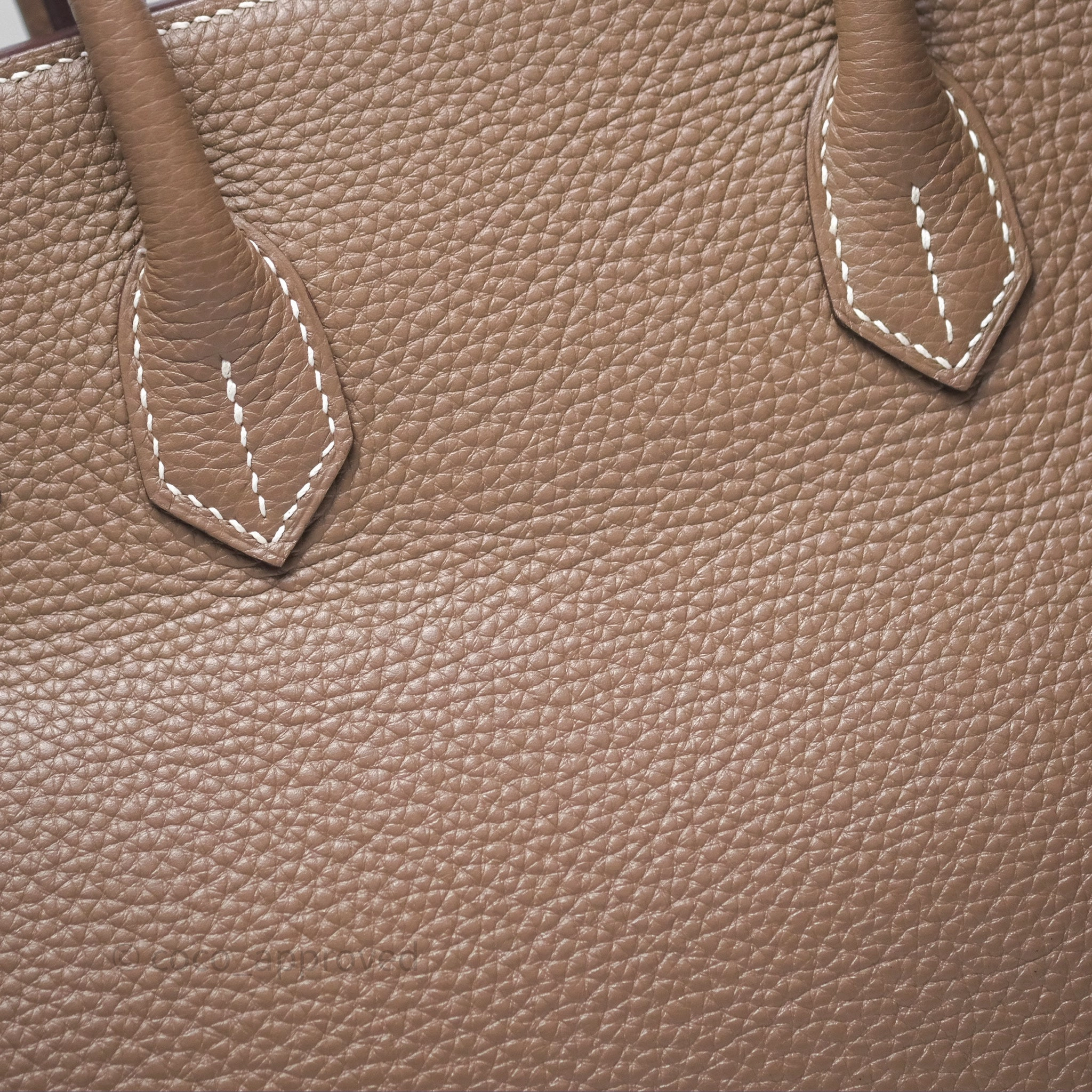 Herms Birkin 30 Retourne Etoupe 18 Togo Gold Hardware