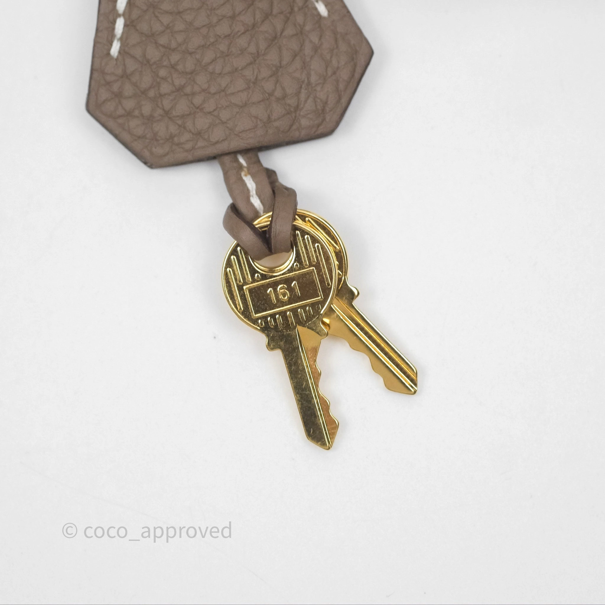Herms Birkin 30 Retourne Etoupe 18 Togo Gold Hardware