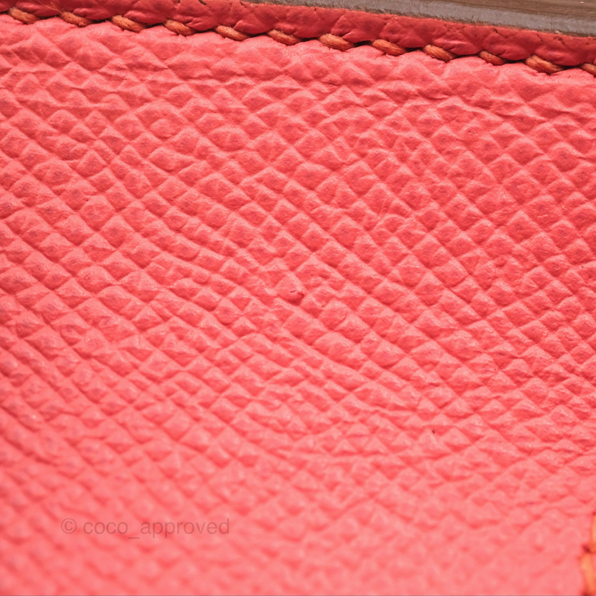 Herms Birkin 30 Retourne Flamingo I5 Epsom Gold Hardware