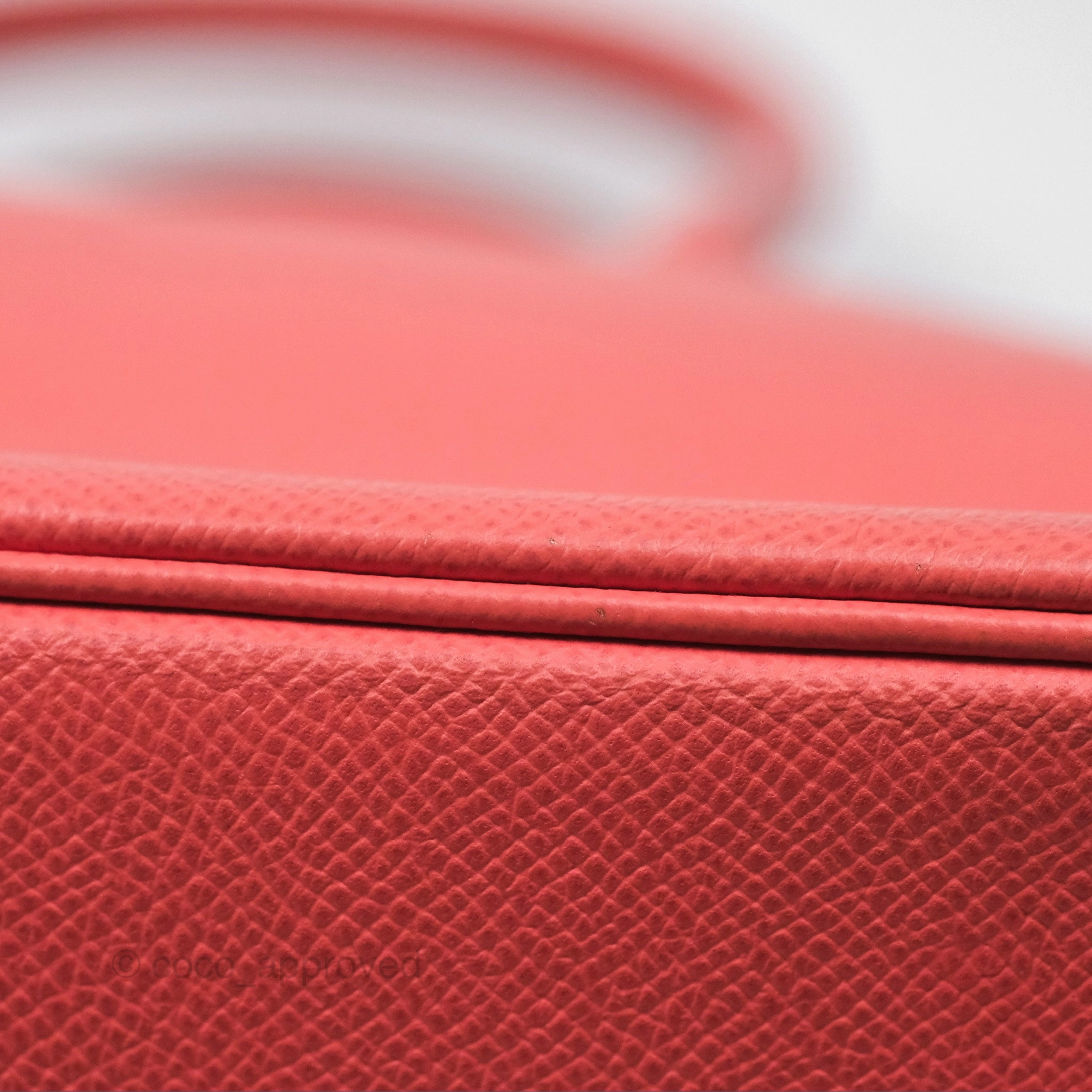 Herms Birkin 30 Retourne Flamingo I5 Epsom Gold Hardware
