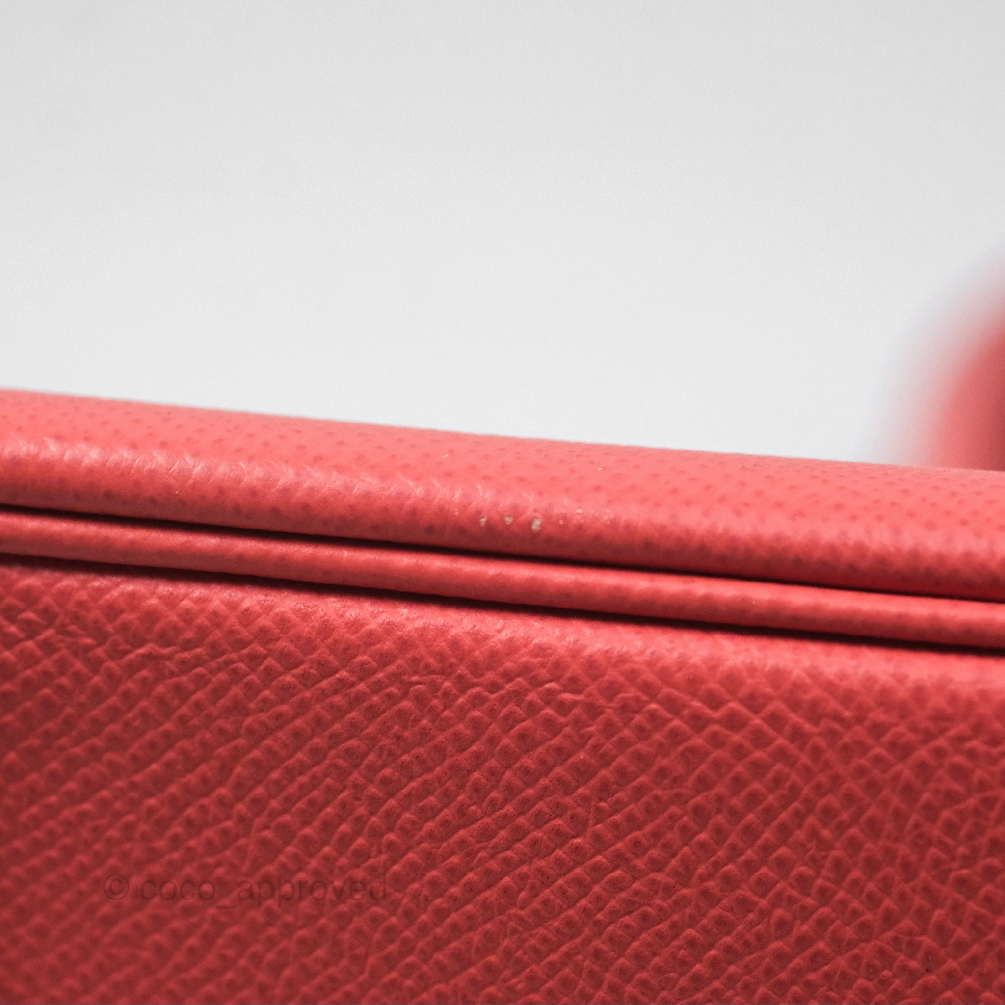 Herms Birkin 30 Retourne Flamingo I5 Epsom Gold Hardware
