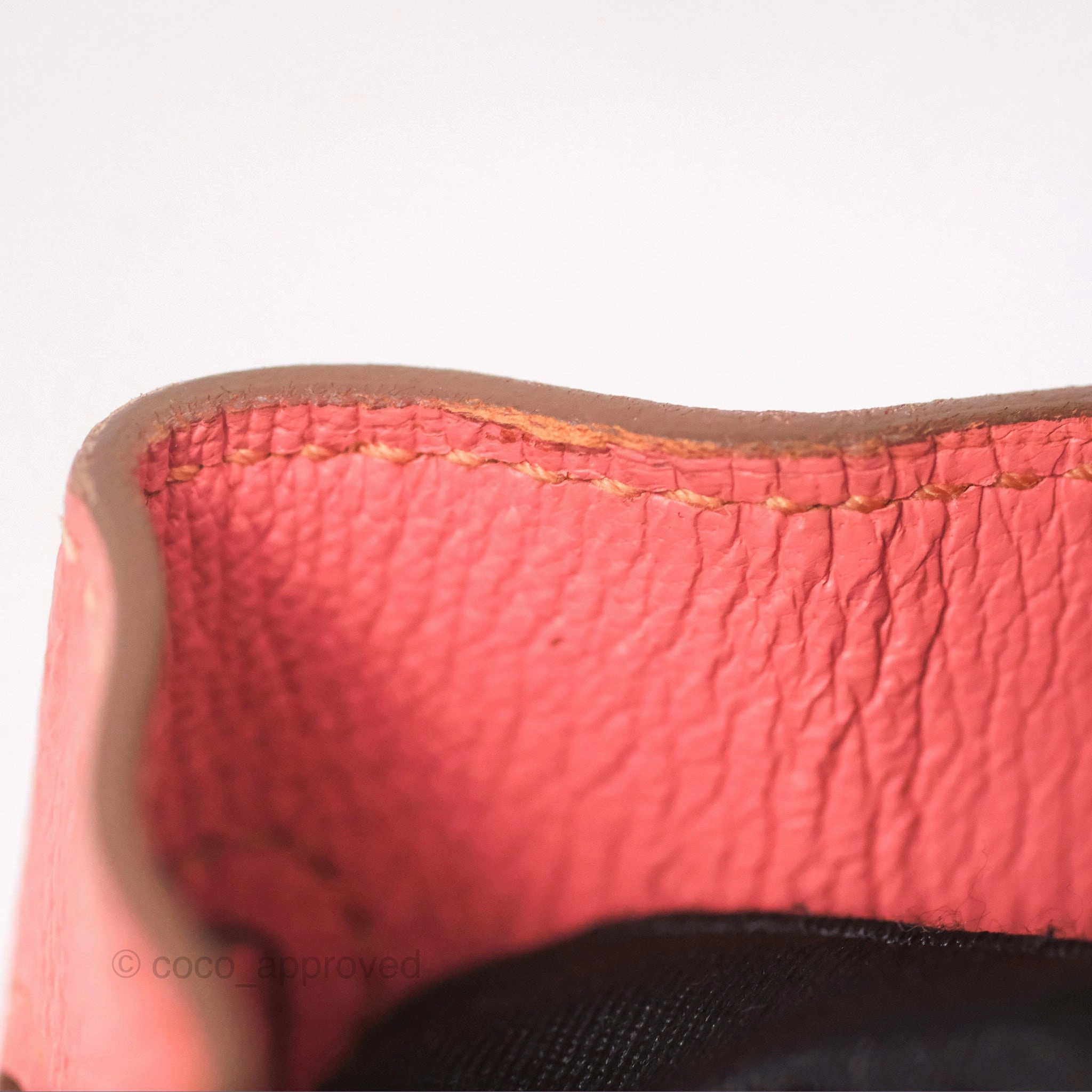 Herms Birkin 30 Retourne Flamingo I5 Epsom Gold Hardware
