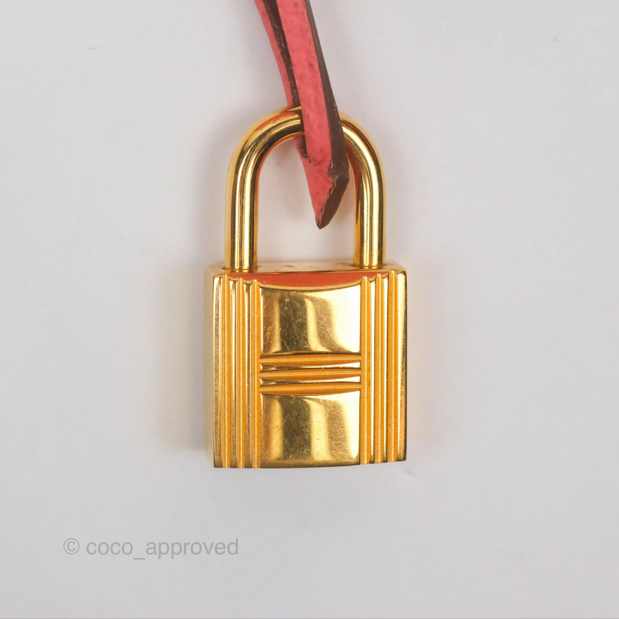 Herms Birkin 30 Retourne Flamingo I5 Epsom Gold Hardware