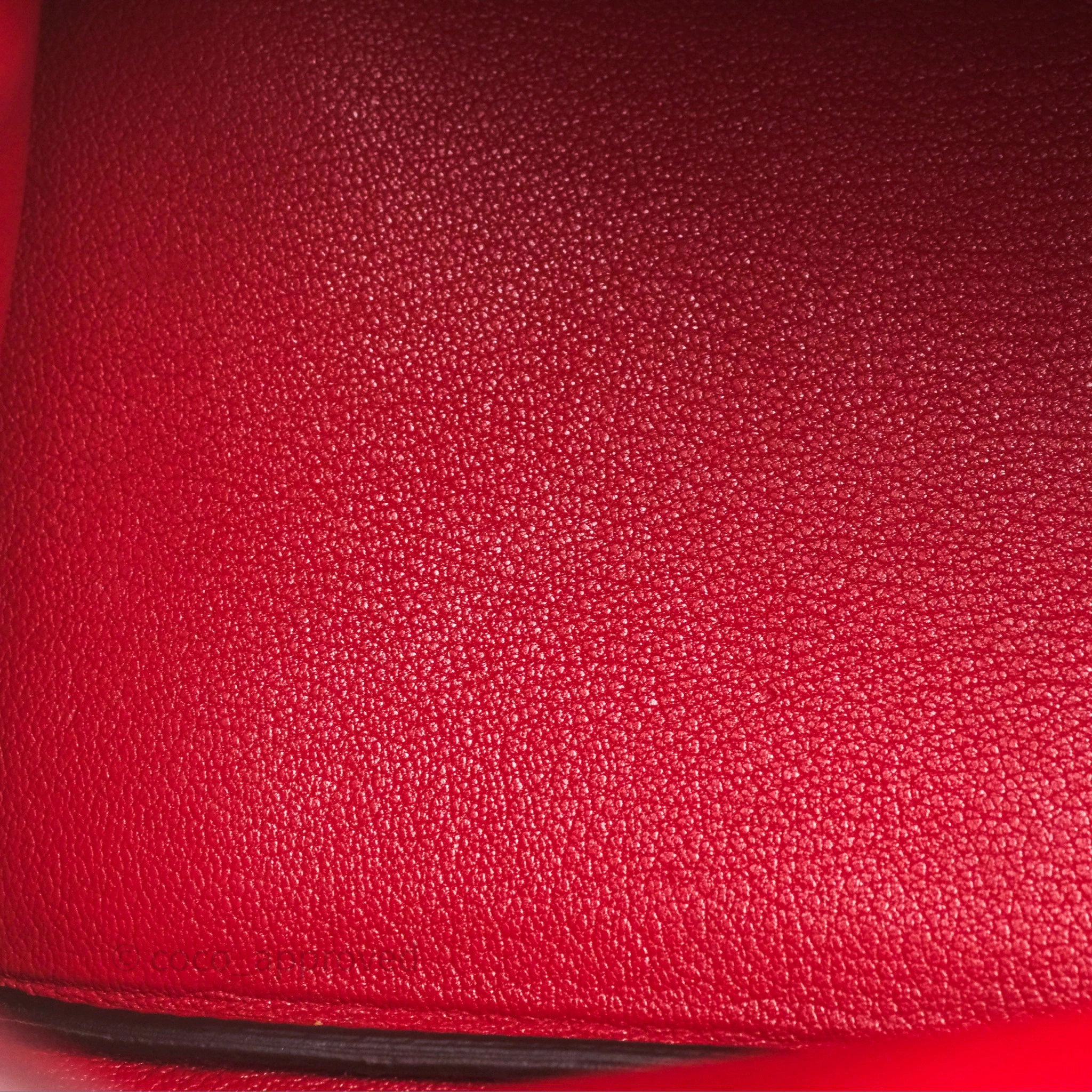Herms Birkin 30 Retourne Geranium D5 Togo Gold Hardware
