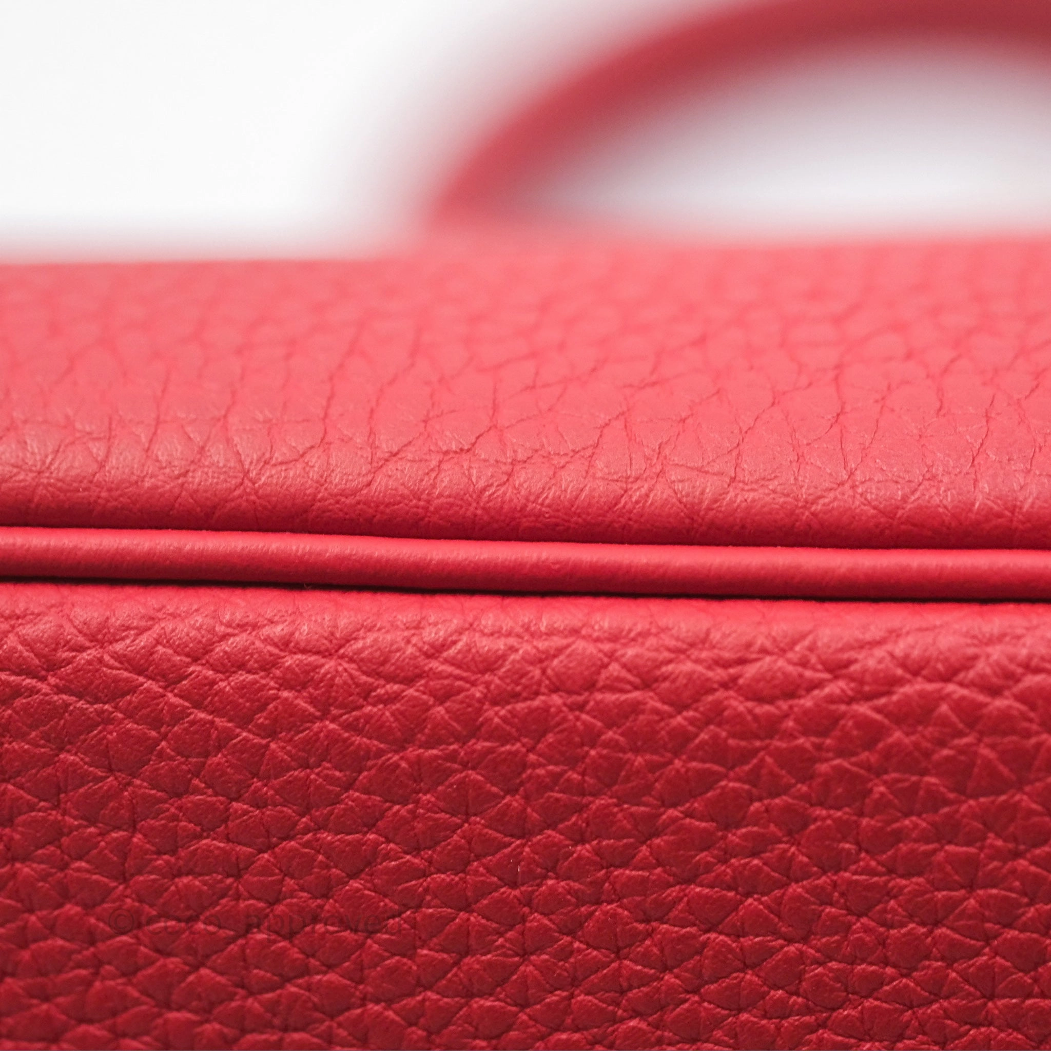 Herms Birkin 30 Retourne Geranium D5 Togo Gold Hardware