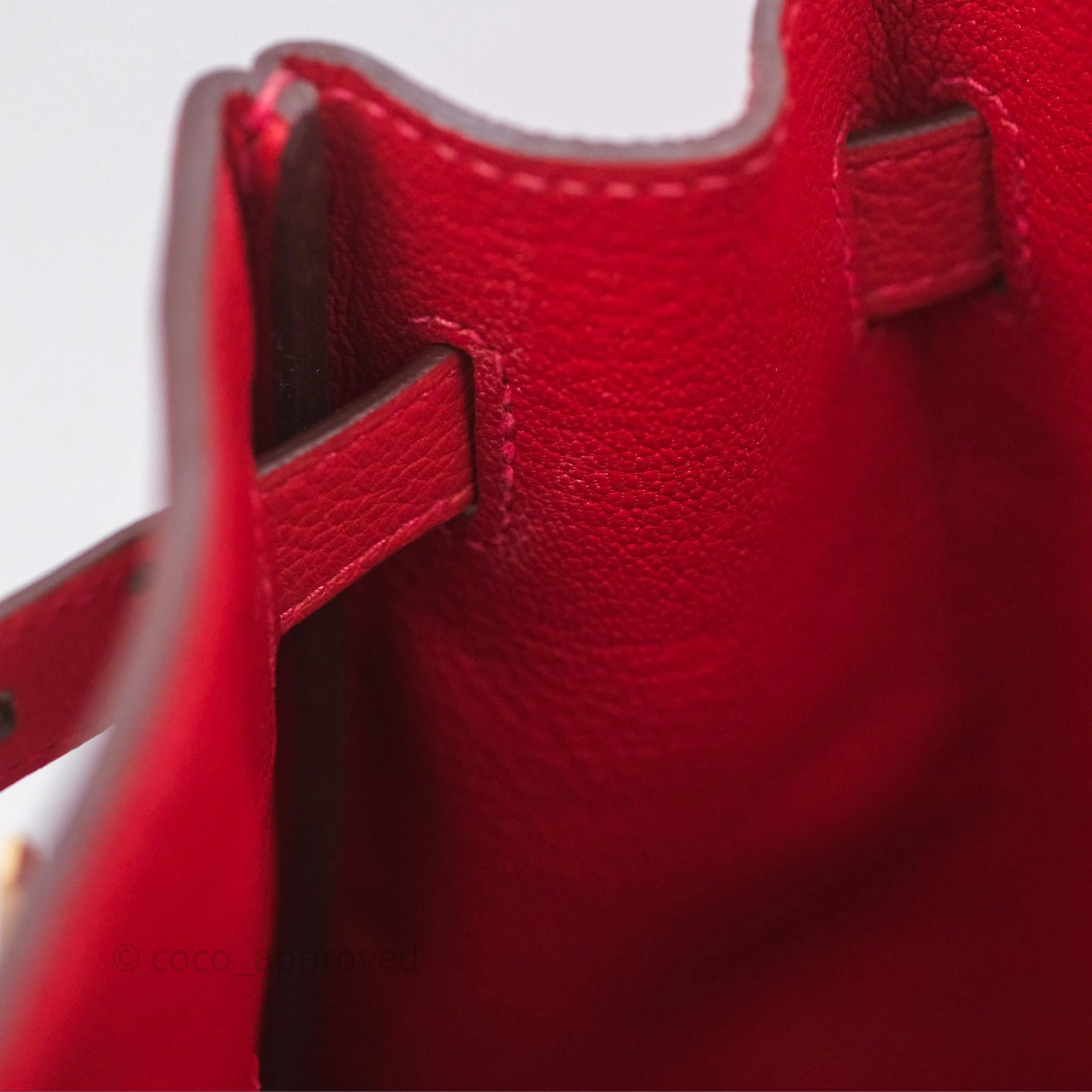 Herms Birkin 30 Retourne Geranium D5 Togo Gold Hardware
