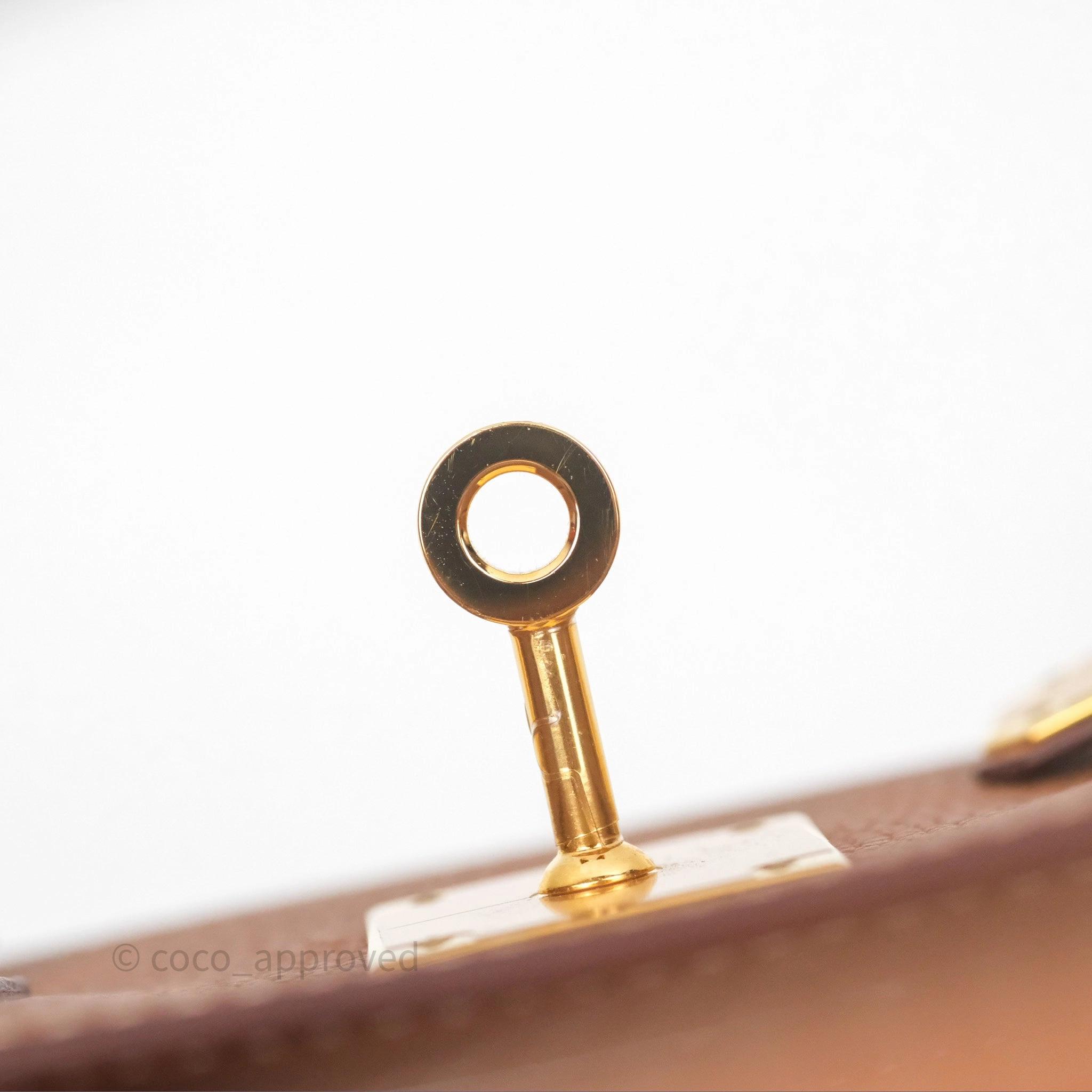 Herms Birkin 30 Retourne Gold 37 Togo Gold Hardware