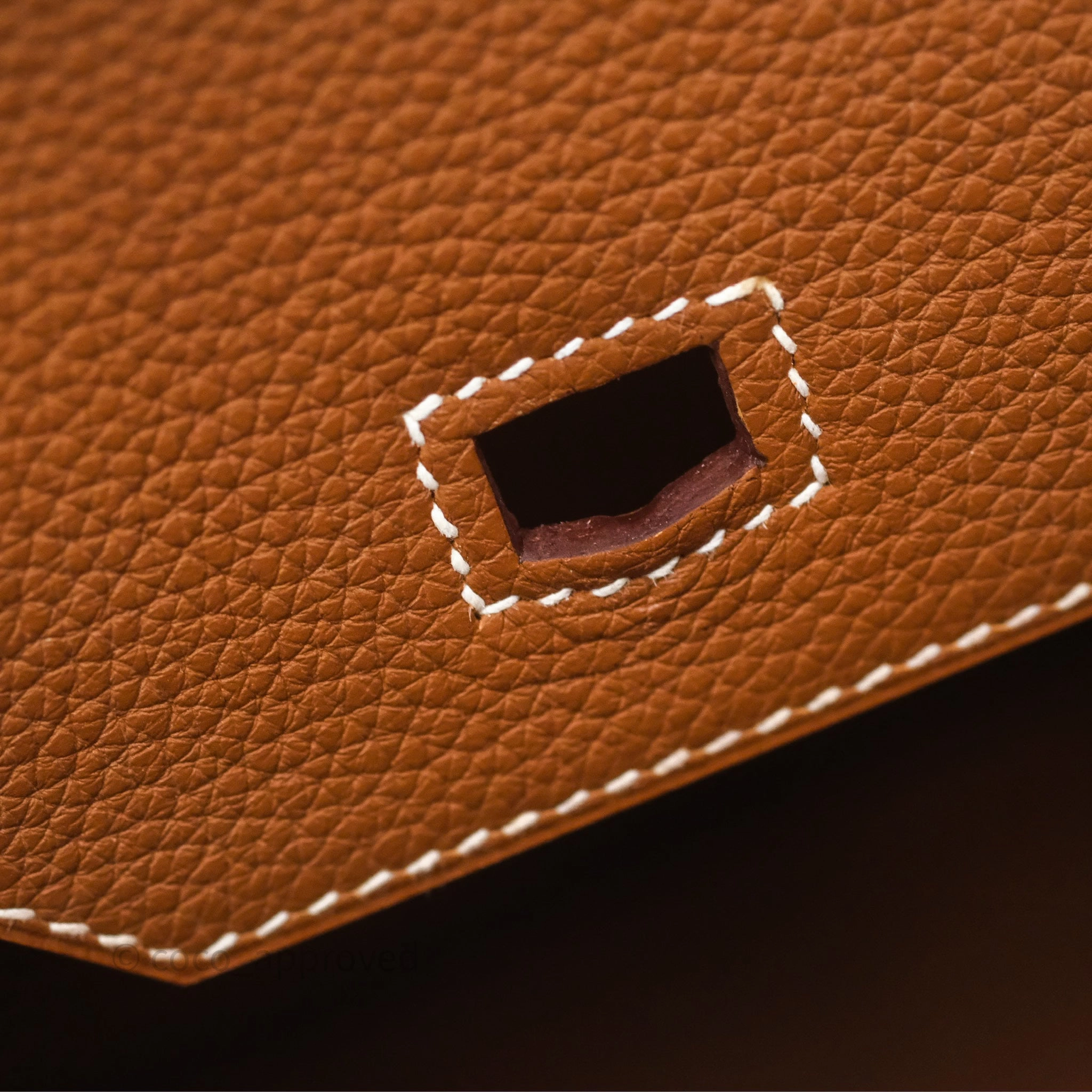 Herms Birkin 30 Retourne Gold 37 Togo Gold Hardware