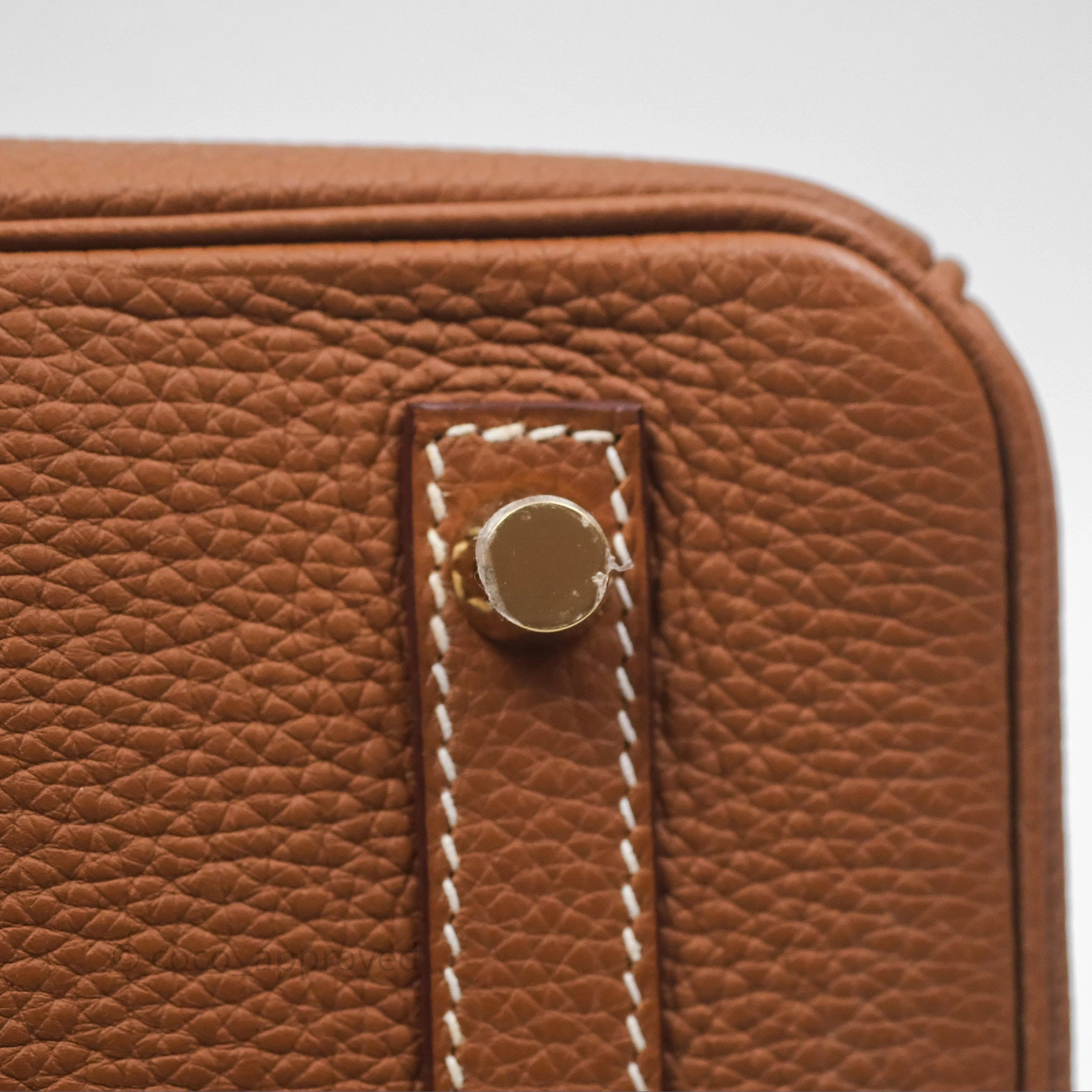 Herms Birkin 30 Retourne Gold 37 Togo Gold Hardware
