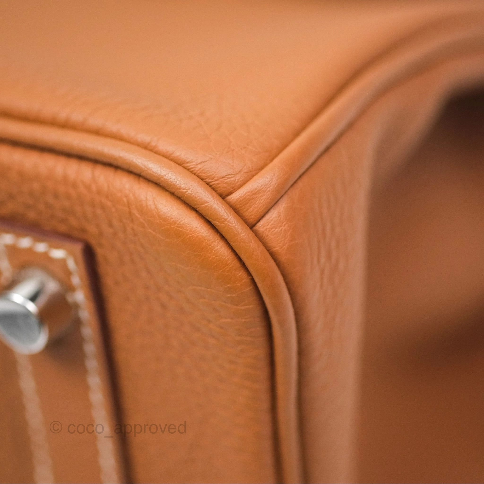 Herms Birkin 30 Retourne Gold 37 Togo Palladium Hardware