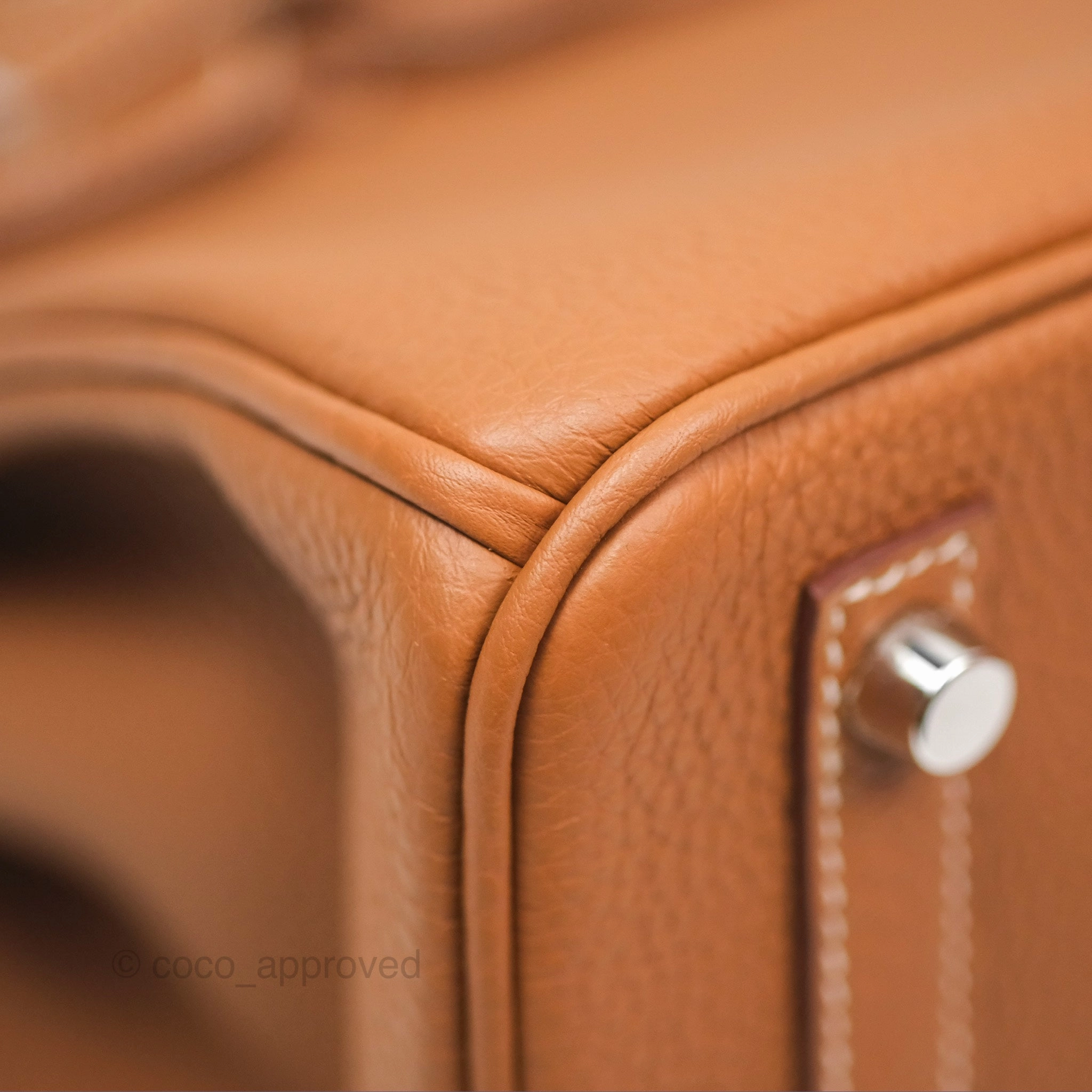 Herms Birkin 30 Retourne Gold 37 Togo Palladium Hardware