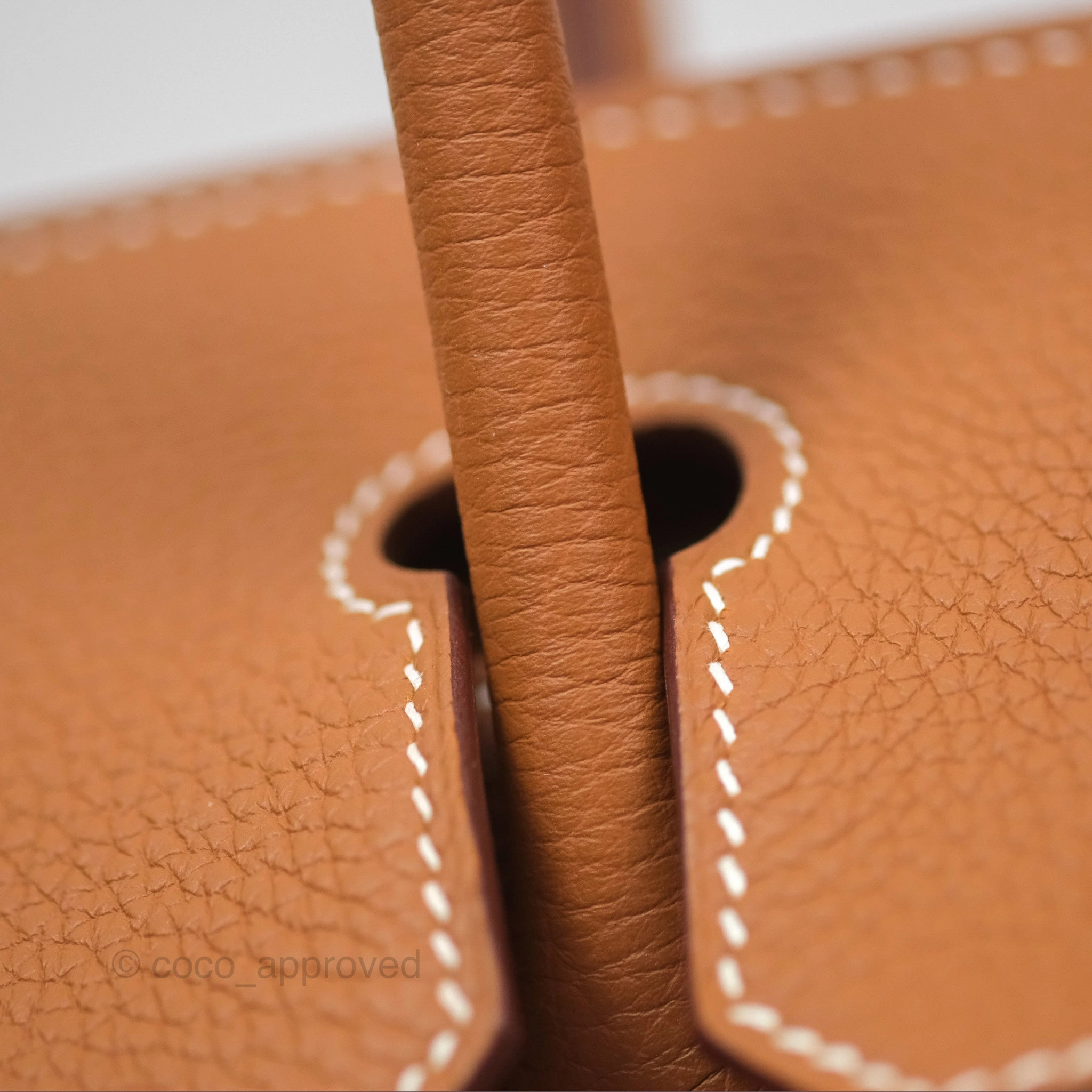 Herms Birkin 30 Retourne Gold 37 Togo Palladium Hardware