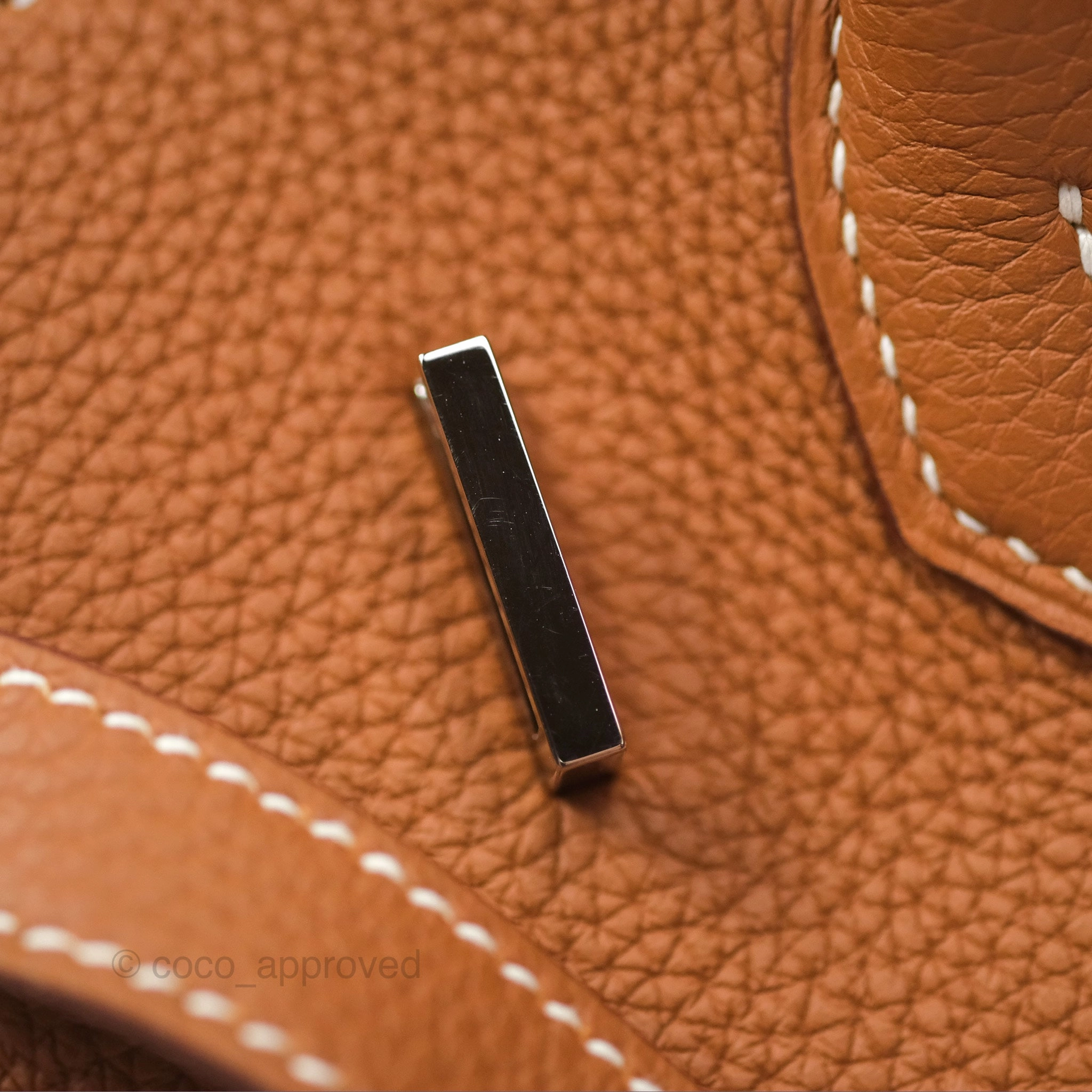 Herms Birkin 30 Retourne Gold 37 Togo Palladium Hardware