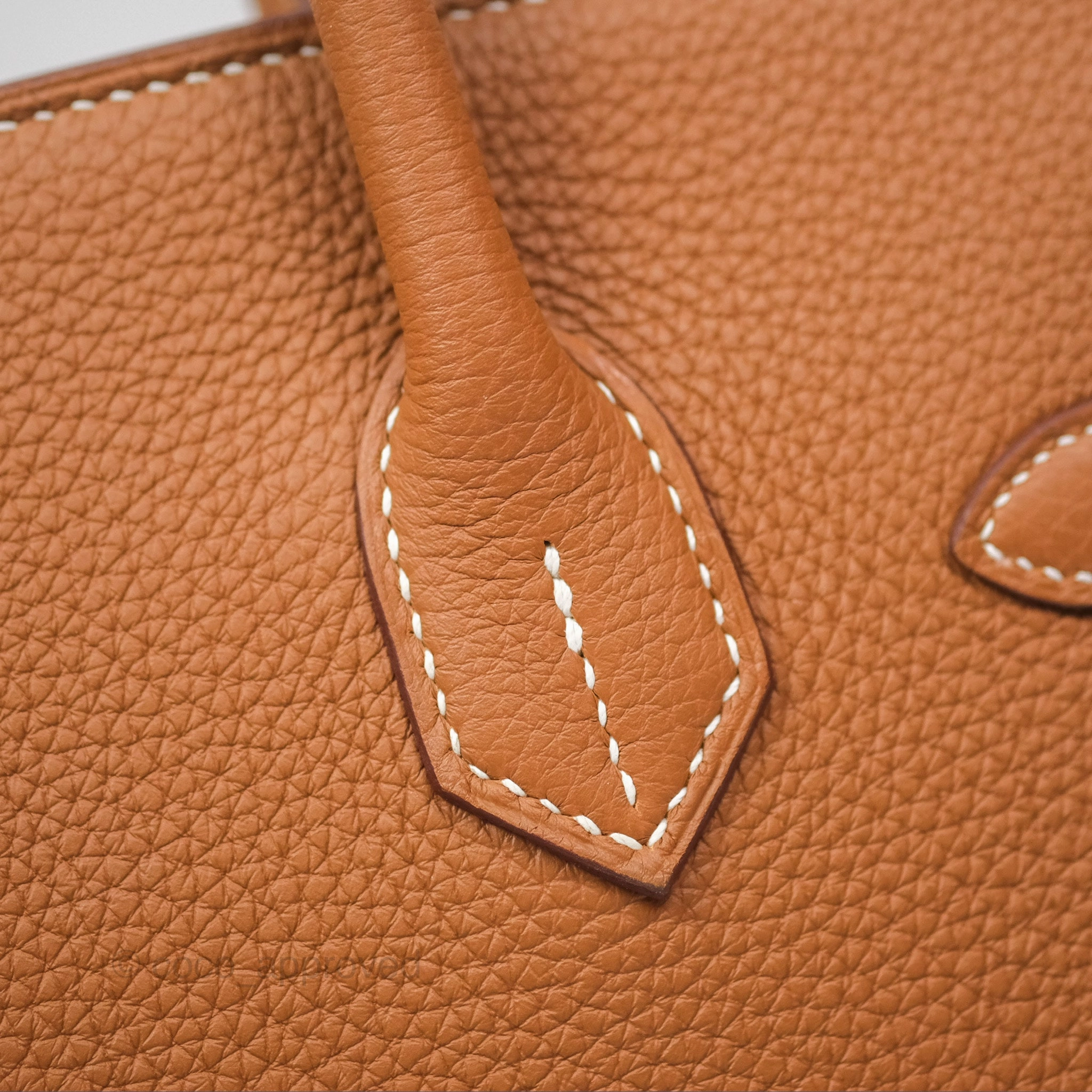 Herms Birkin 30 Retourne Gold 37 Togo Palladium Hardware