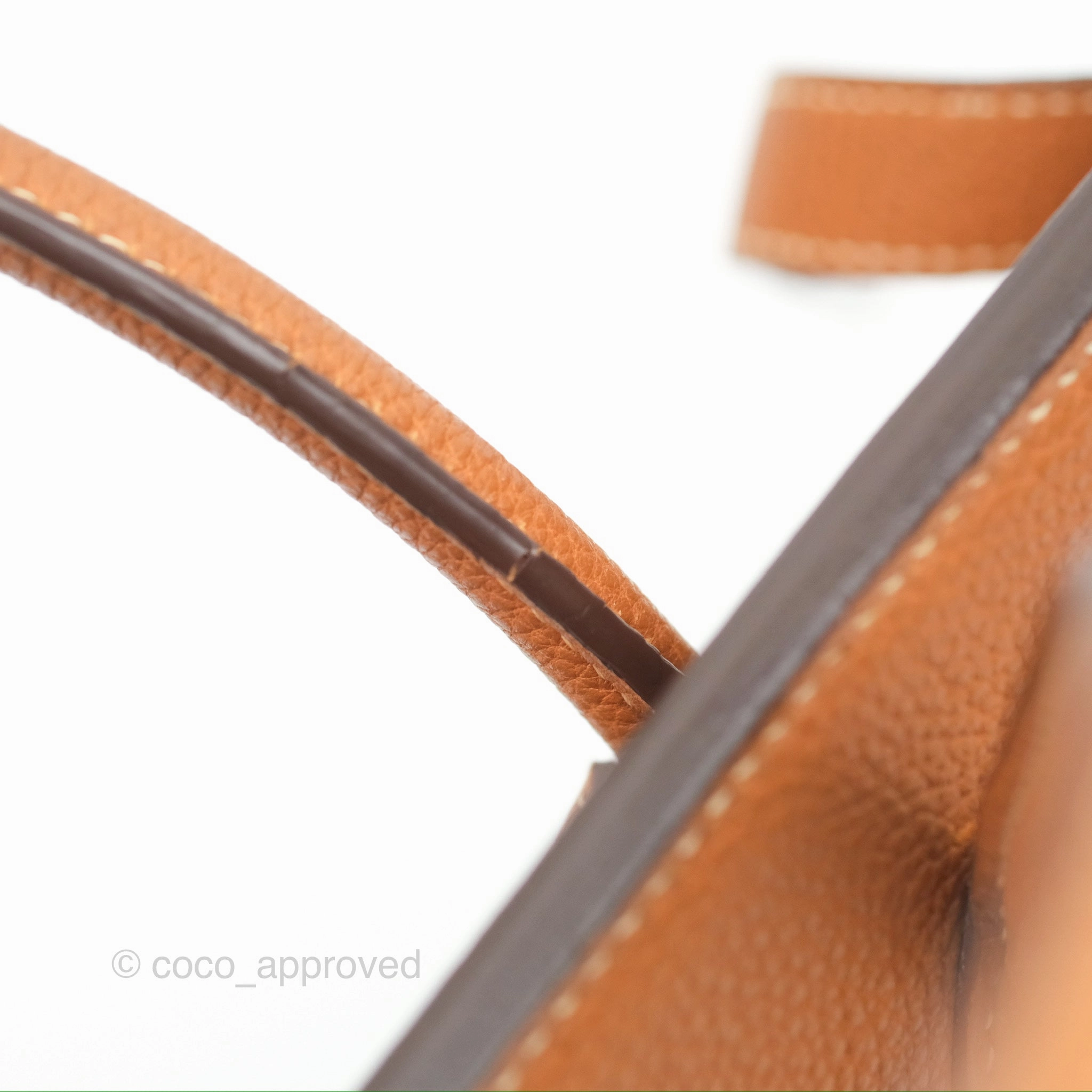 Herms Birkin 30 Retourne Gold Clemence Palladium Hardware