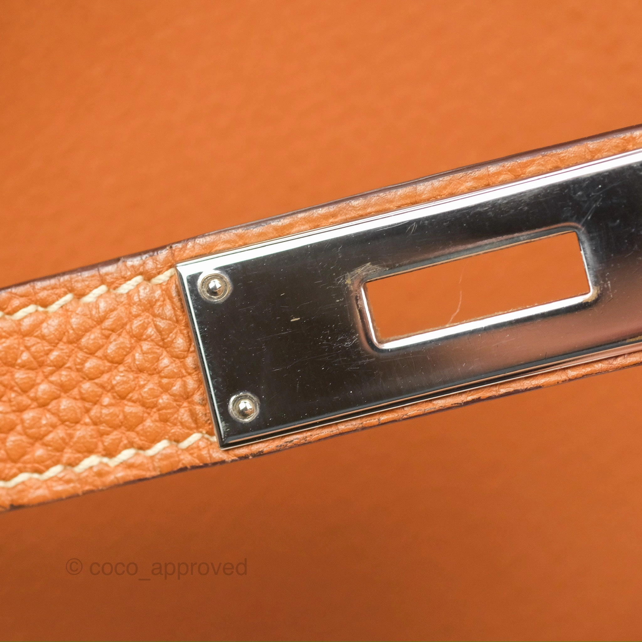 Herms Birkin 30 Retourne Gold Clemence Palladium Hardware