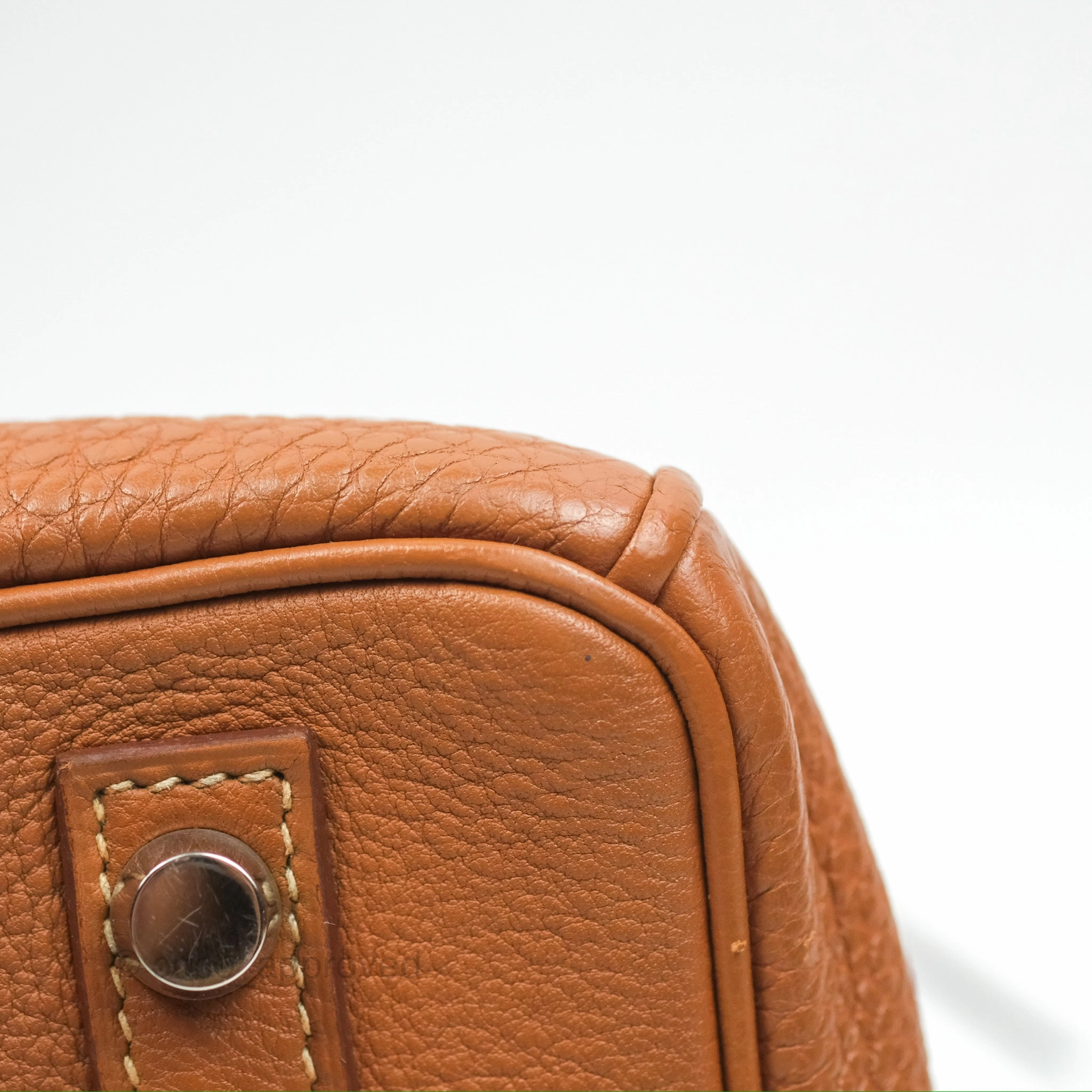 Herms Birkin 30 Retourne Gold Clemence Palladium Hardware
