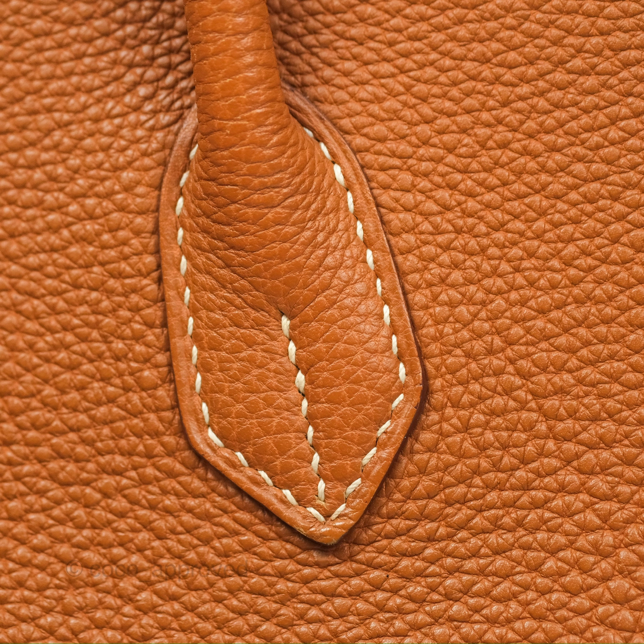 Herms Birkin 30 Retourne Gold Clemence Palladium Hardware