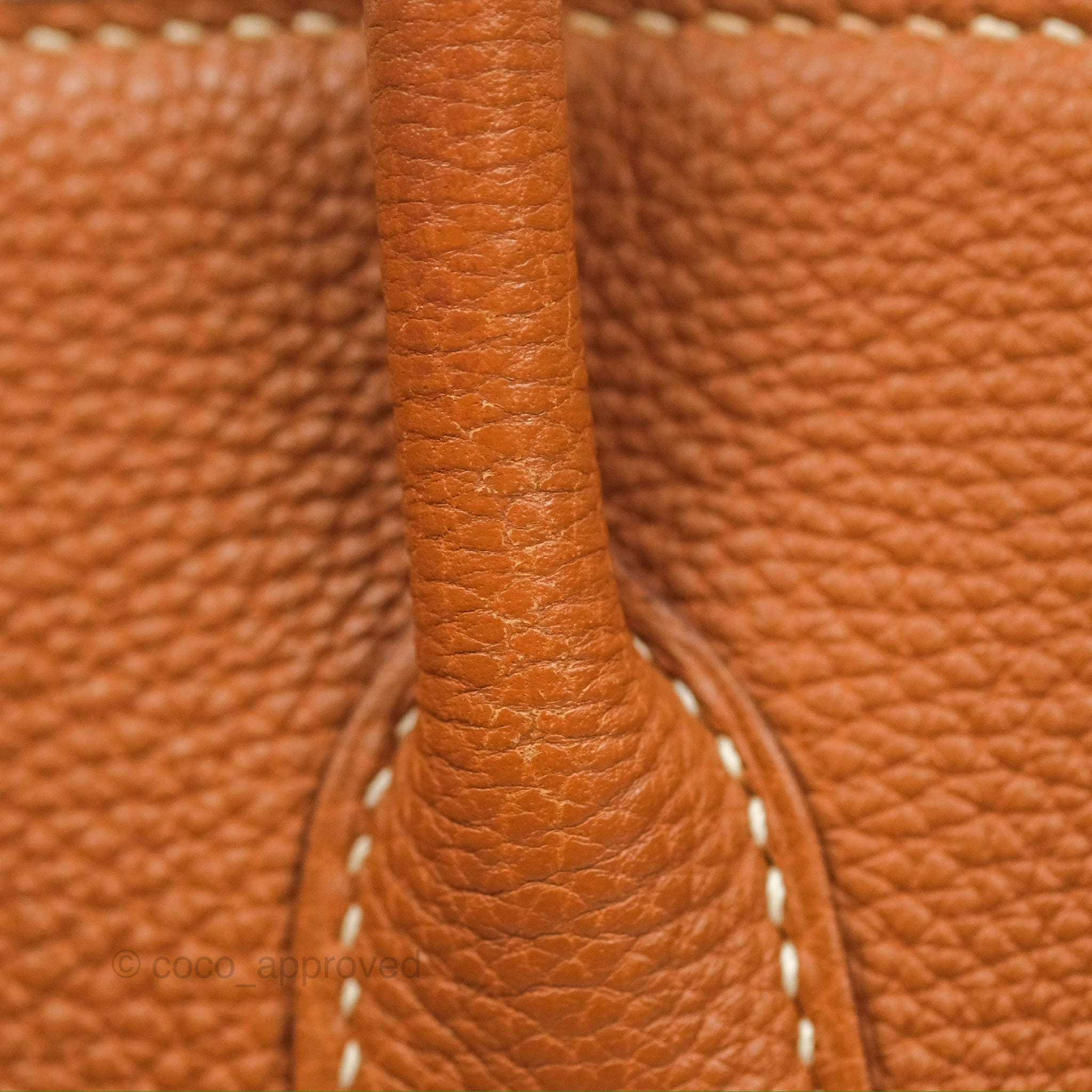 Herms Birkin 30 Retourne Gold Clemence Palladium Hardware