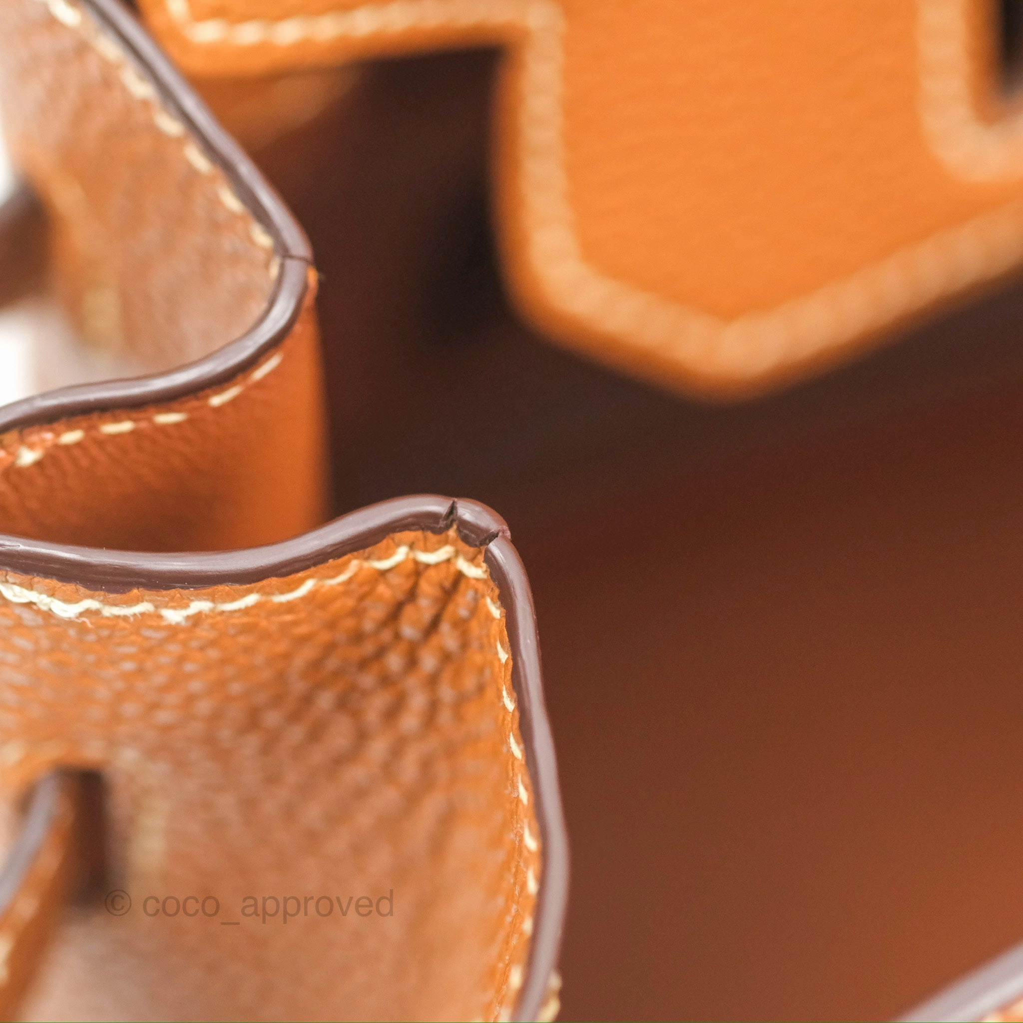 Herms Birkin 30 Retourne Gold Clemence Palladium Hardware