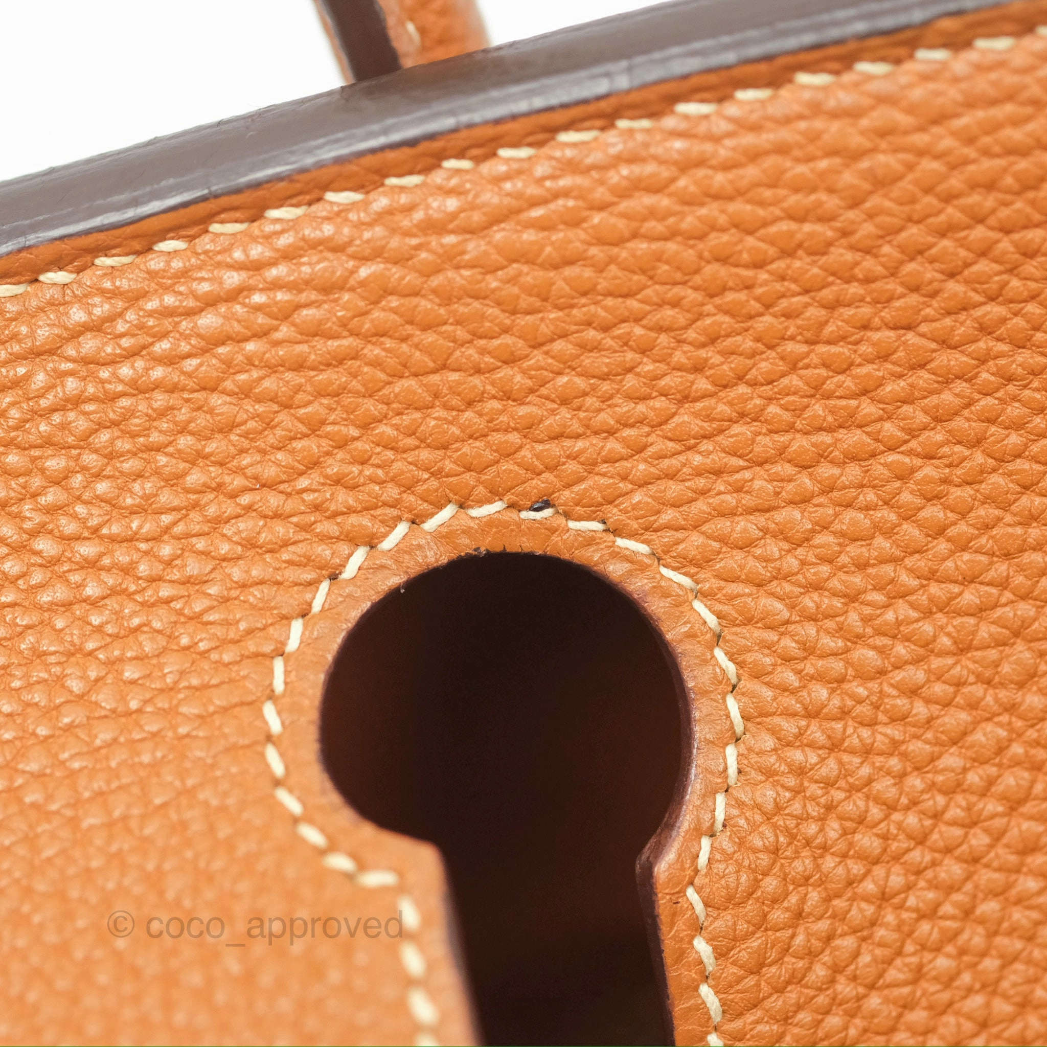 Herms Birkin 30 Retourne Gold Clemence Palladium Hardware