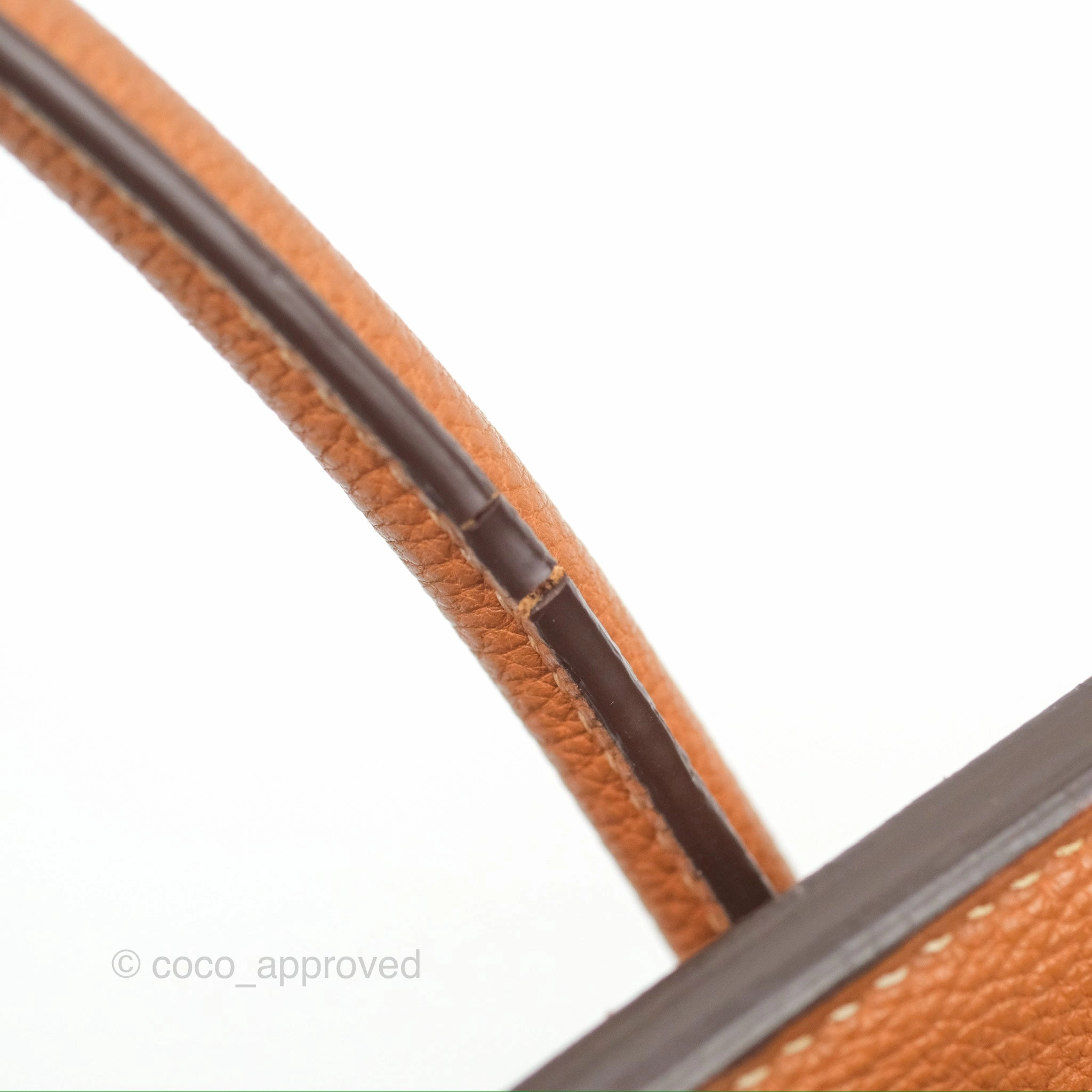Herms Birkin 30 Retourne Gold Clemence Palladium Hardware