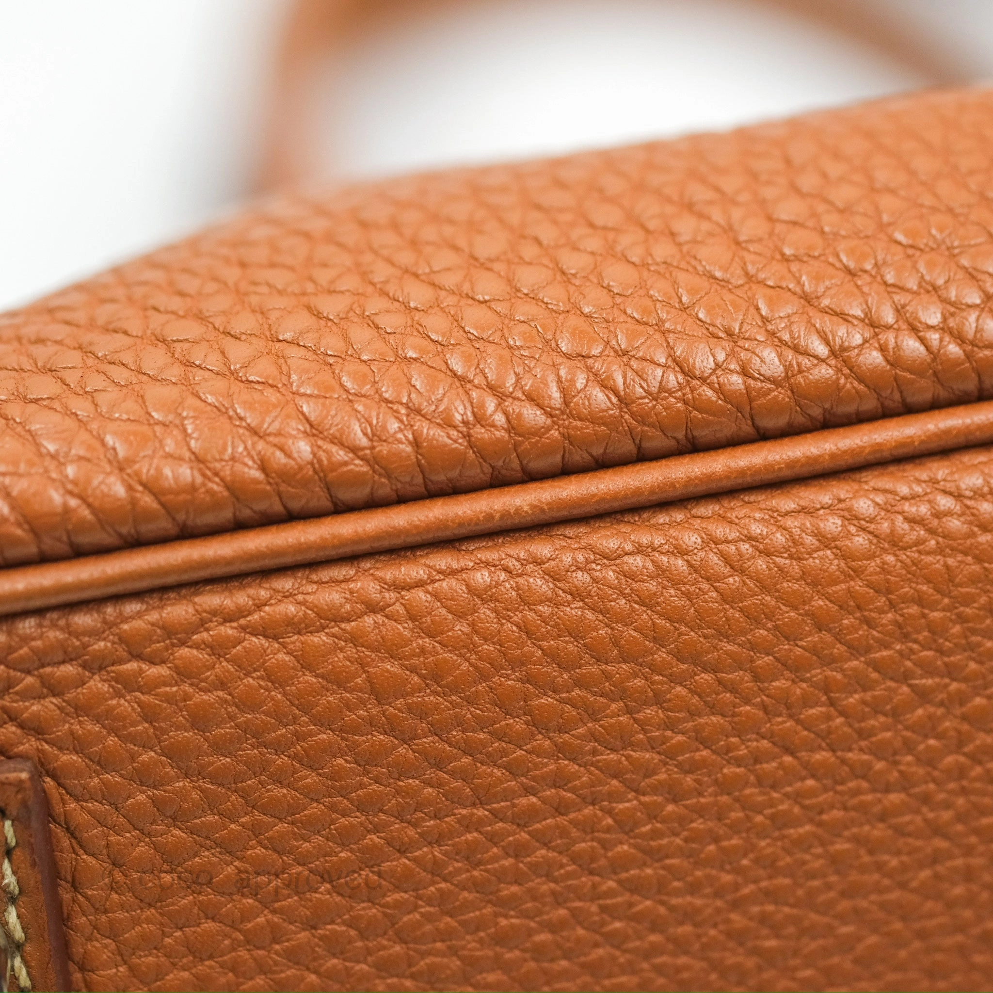 Herms Birkin 30 Retourne Gold Clemence Palladium Hardware