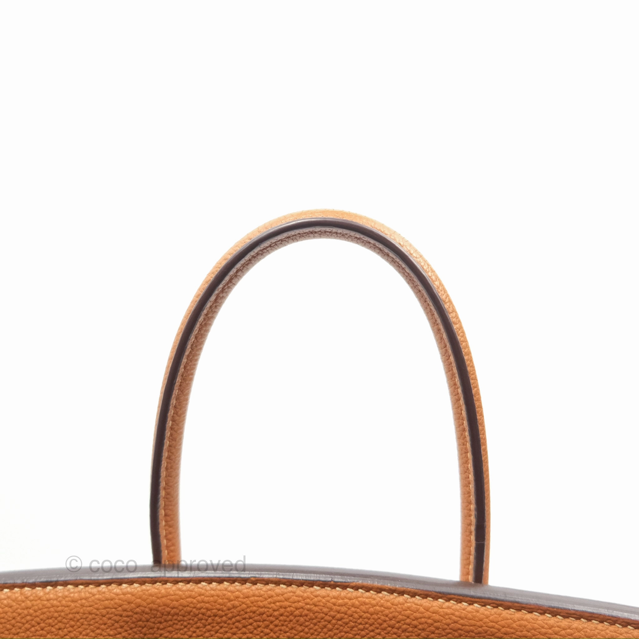 Herms Birkin 30 Retourne Gold Clemence Palladium Hardware