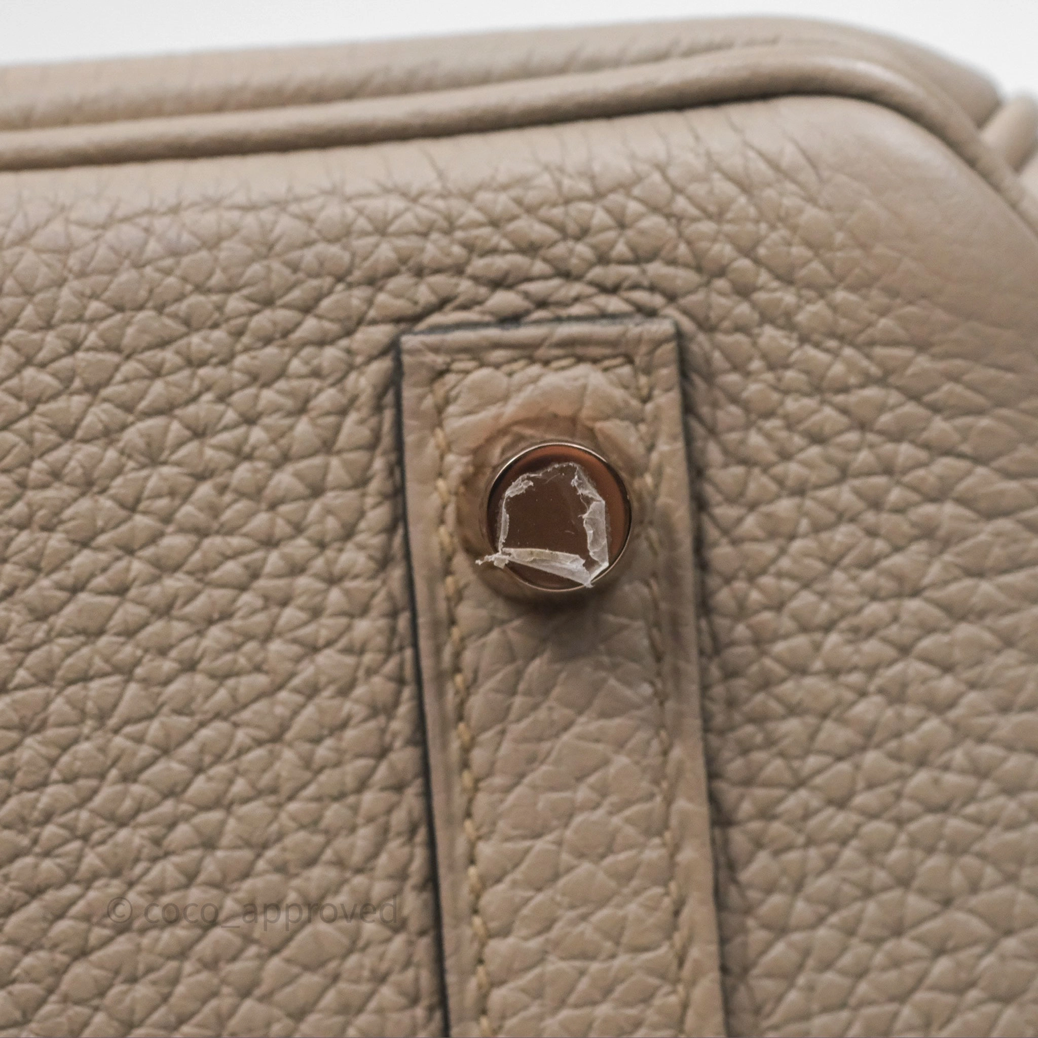 Herms Birkin 30 Retourne Gris Asphalte M8 Togo Rose Gold Hardware