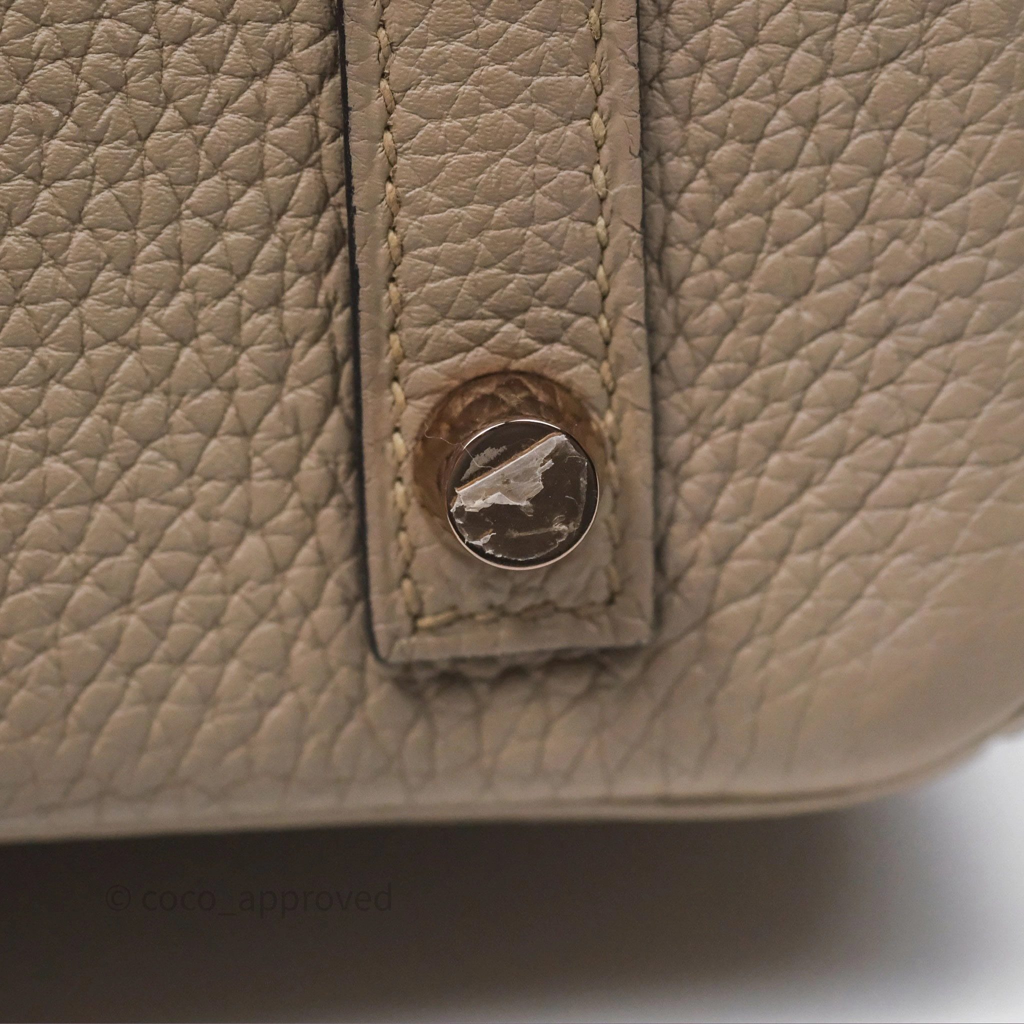 Herms Birkin 30 Retourne Gris Asphalte M8 Togo Rose Gold Hardware