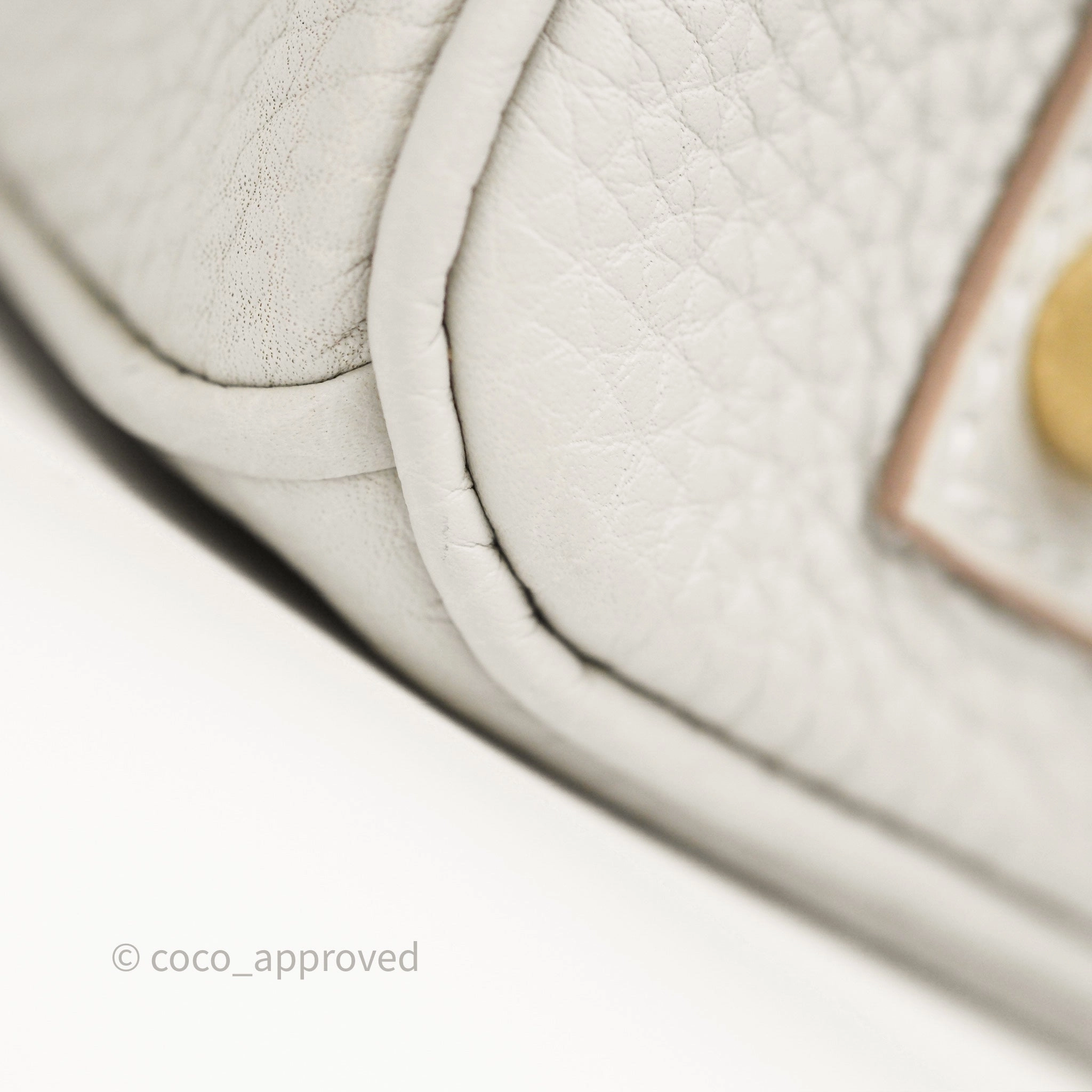 Herms Birkin 30 Retourne Gris Perle 80 Togo Gold Hardware