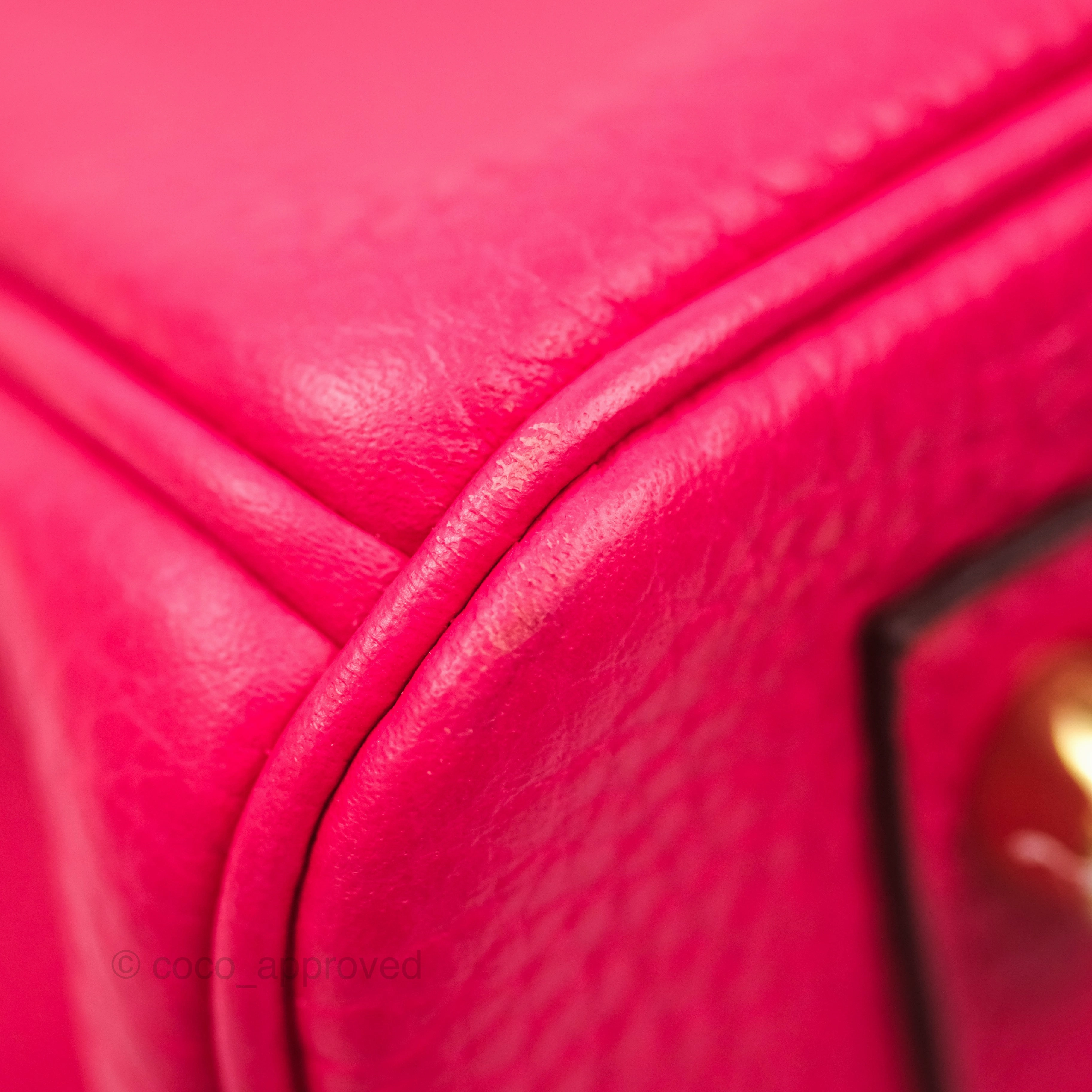 Herms Birkin 30 Retourne I6 Rose Extrme Clemence Gold Hardware