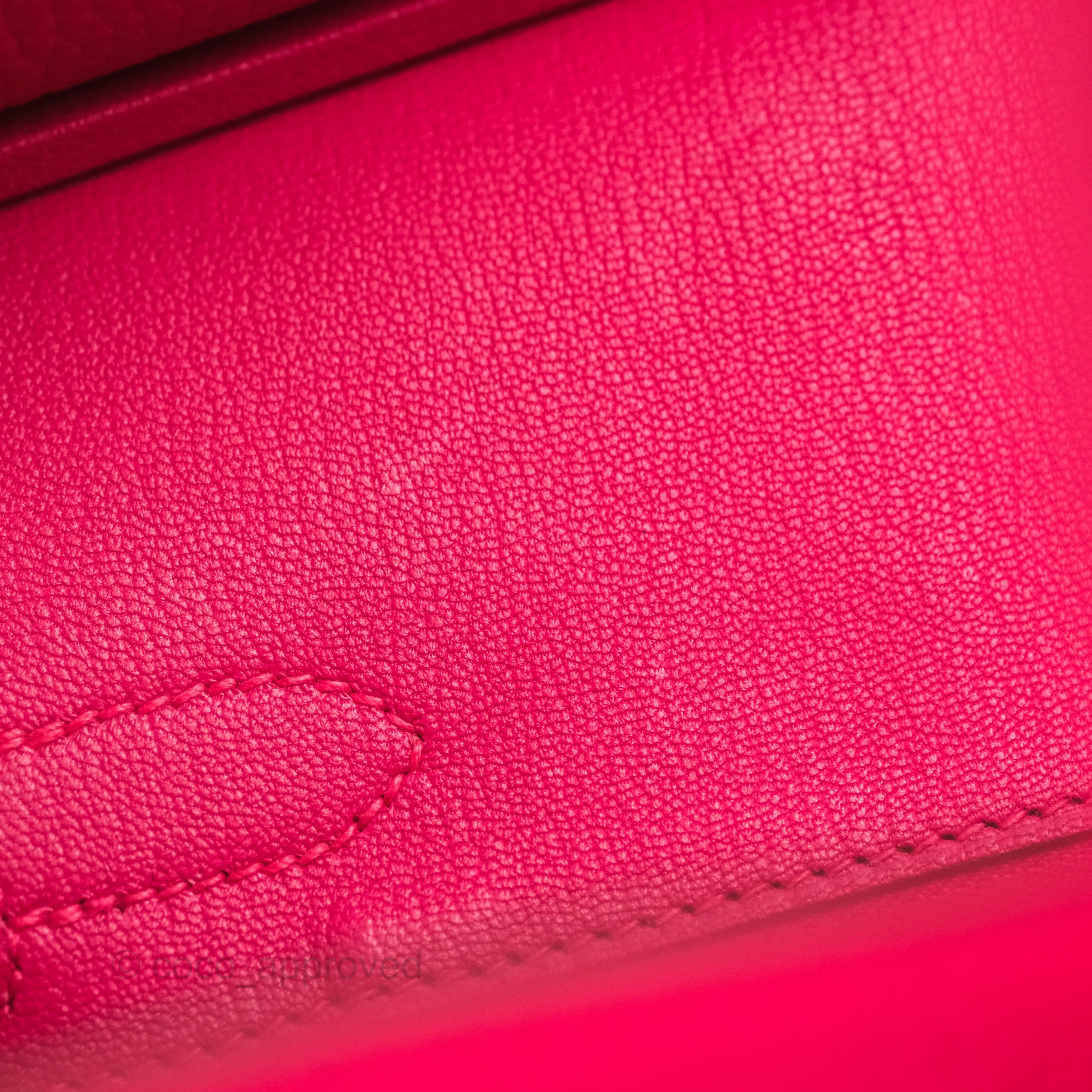 Herms Birkin 30 Retourne I6 Rose Extrme Clemence Gold Hardware