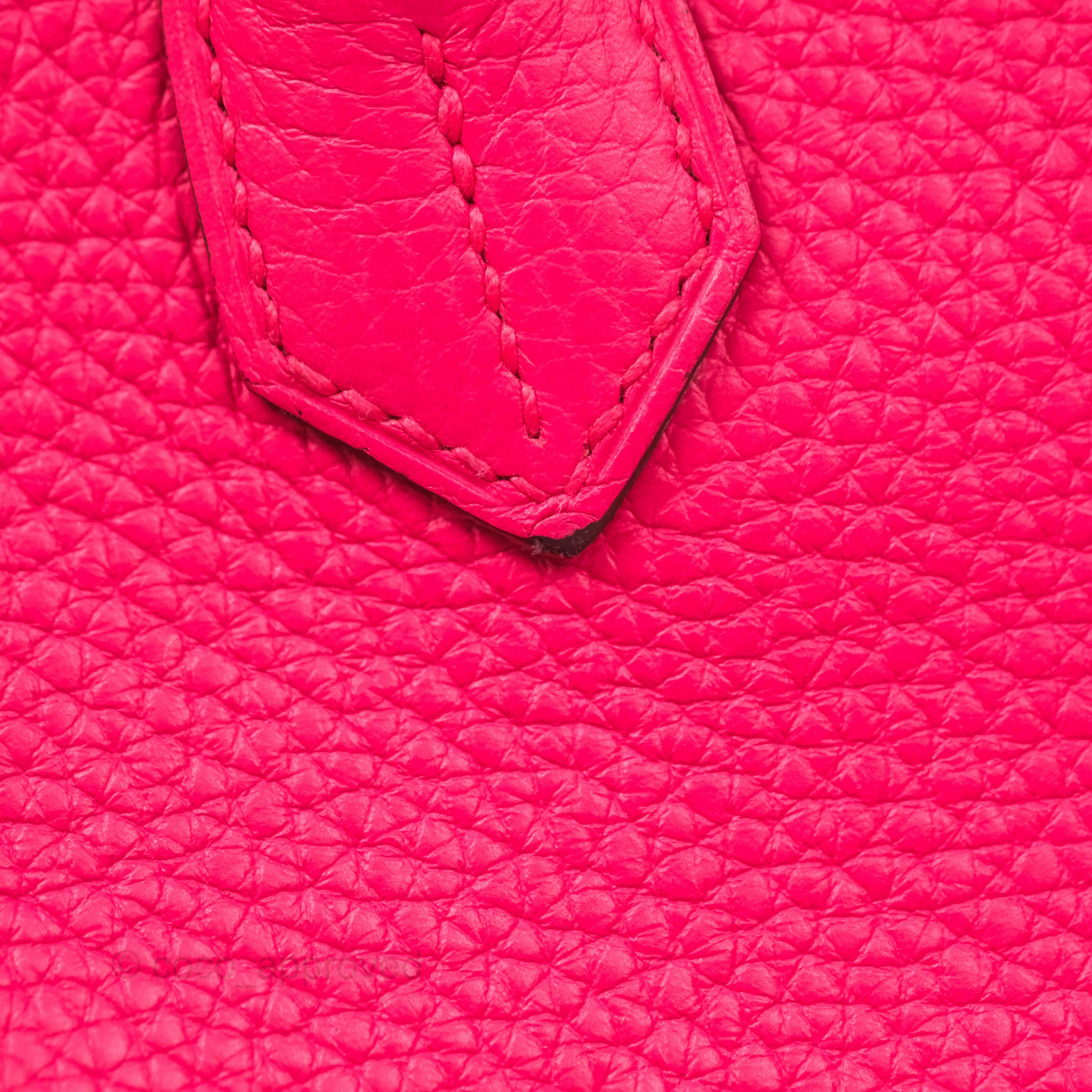 Herms Birkin 30 Retourne I6 Rose Extrme Clemence Gold Hardware