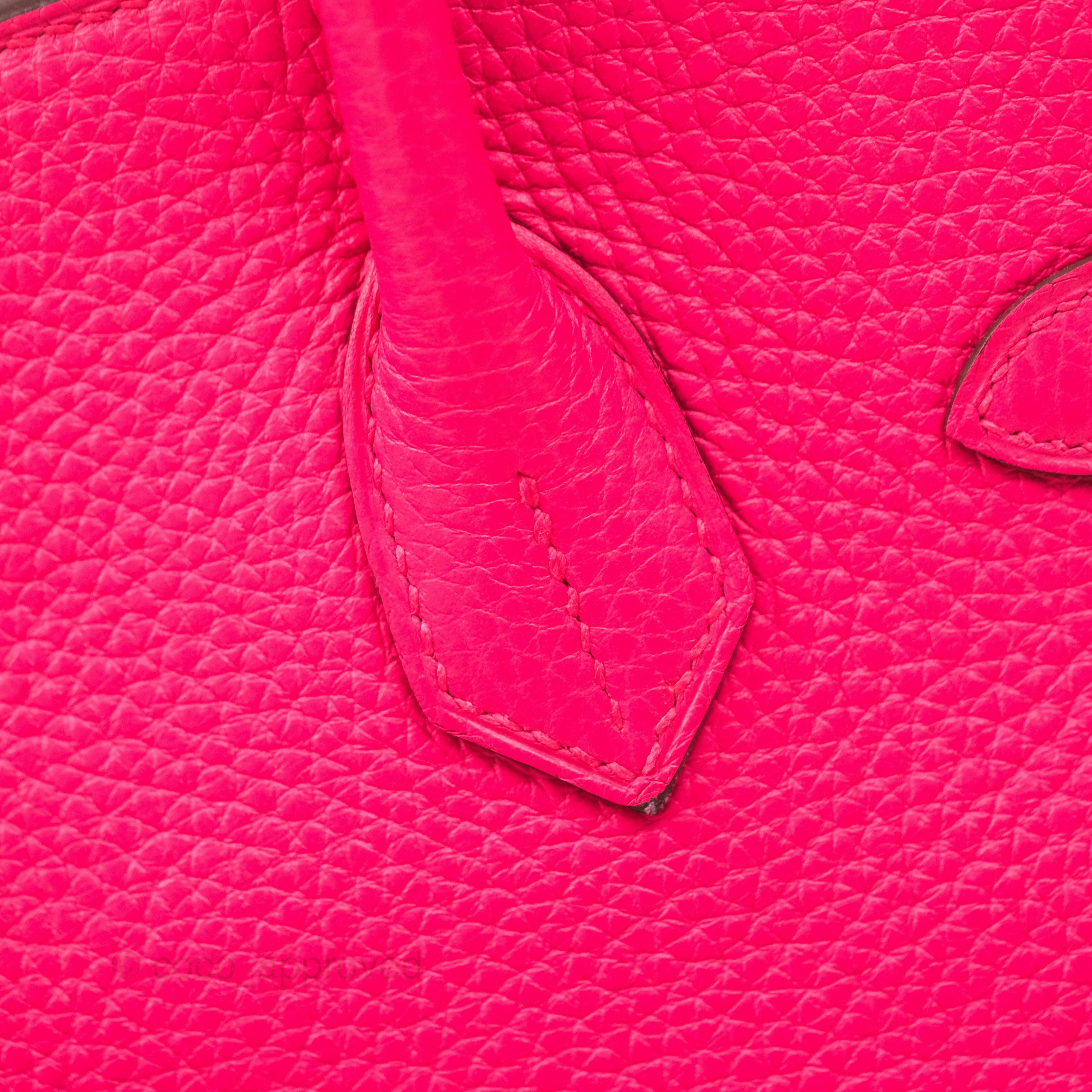 Herms Birkin 30 Retourne I6 Rose Extrme Clemence Gold Hardware