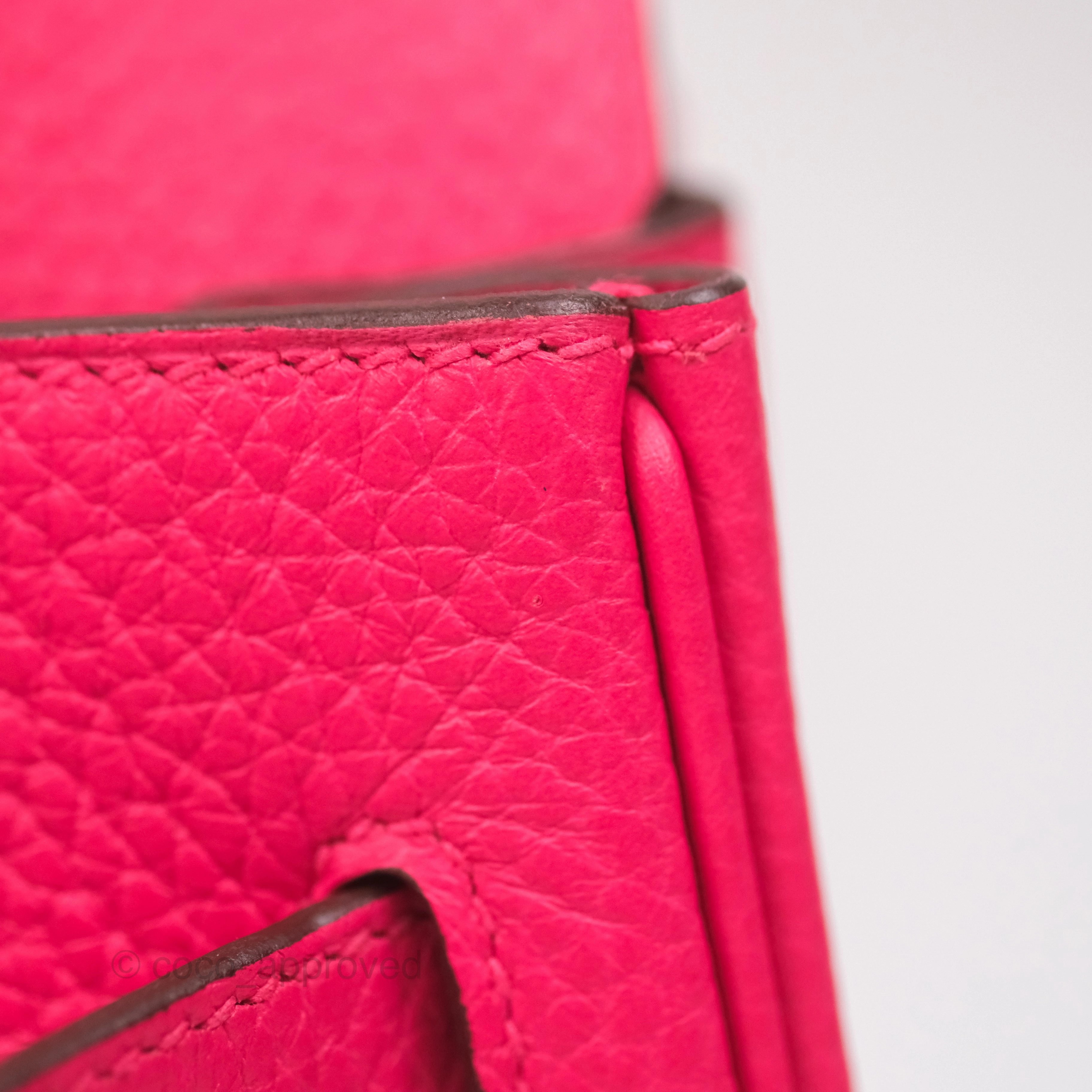 Herms Birkin 30 Retourne I6 Rose Extrme Clemence Gold Hardware