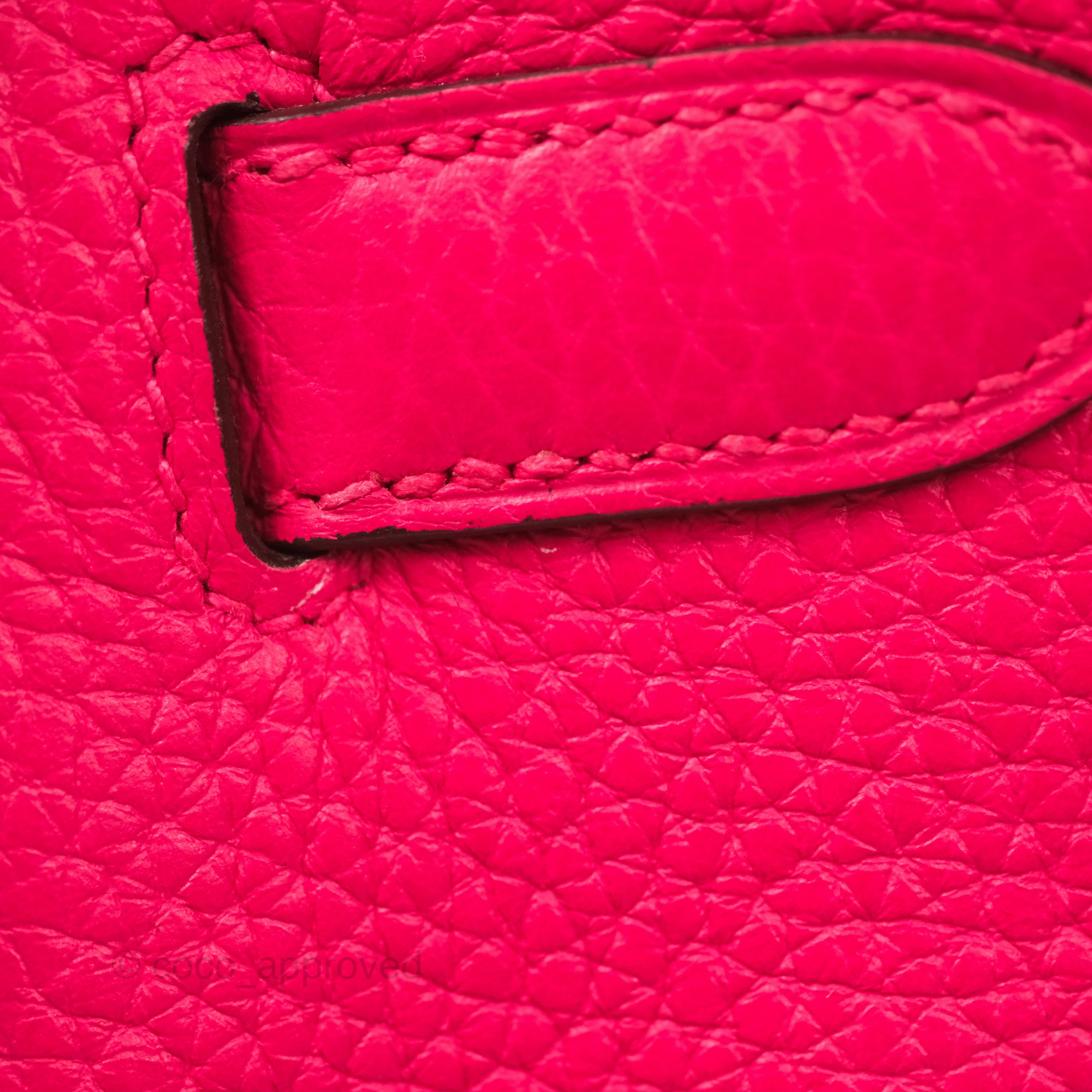Herms Birkin 30 Retourne I6 Rose Extrme Clemence Gold Hardware