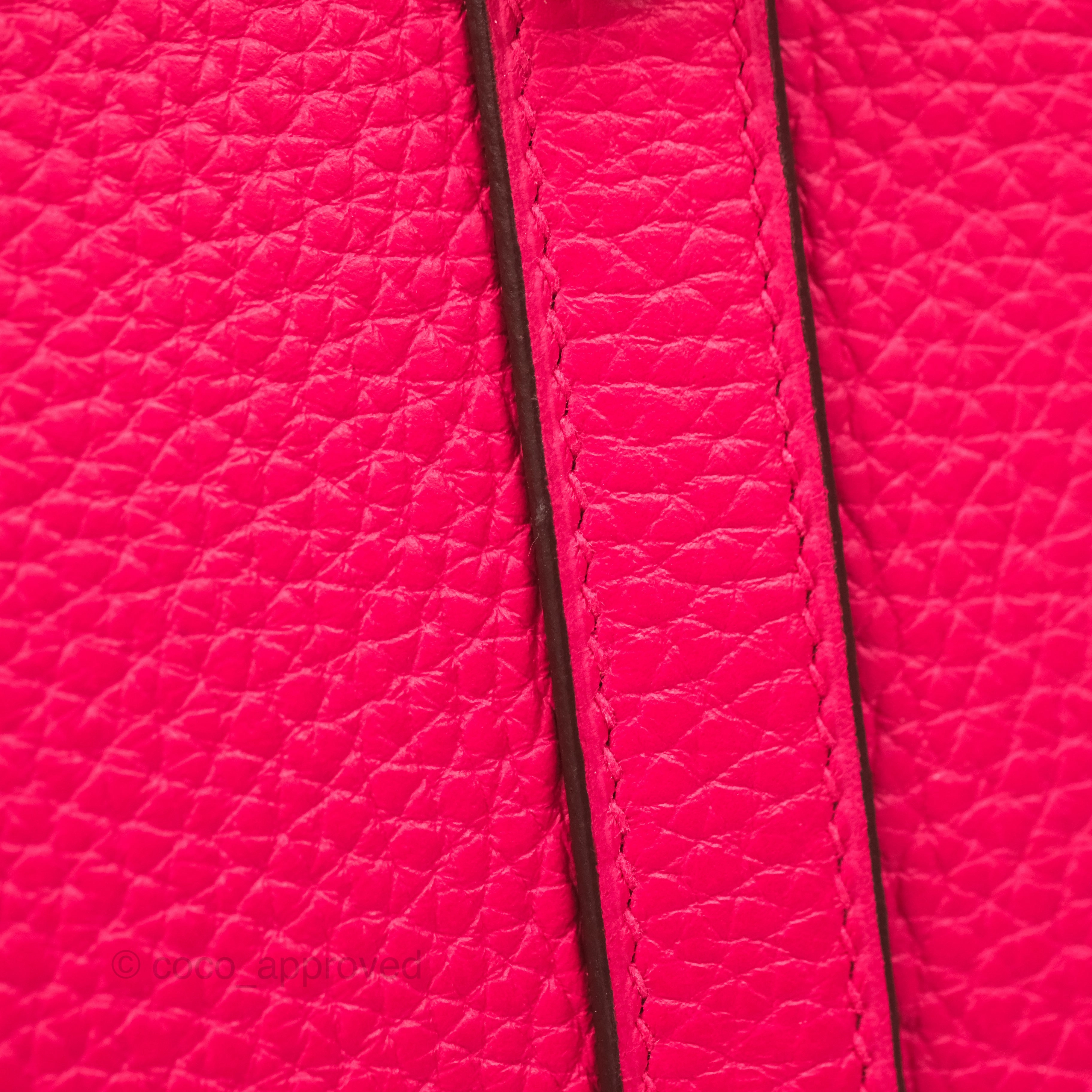 Herms Birkin 30 Retourne I6 Rose Extrme Clemence Gold Hardware