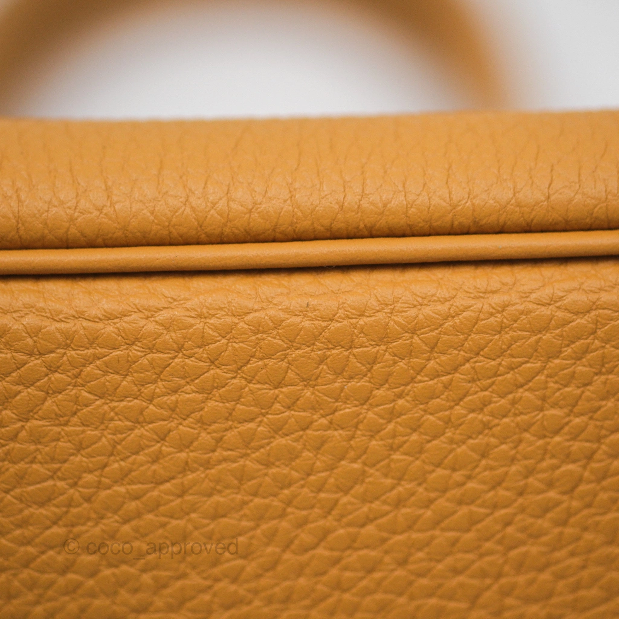 Herms Birkin 30 Retourne Nature Sable 21 Togo Palladium Hardware