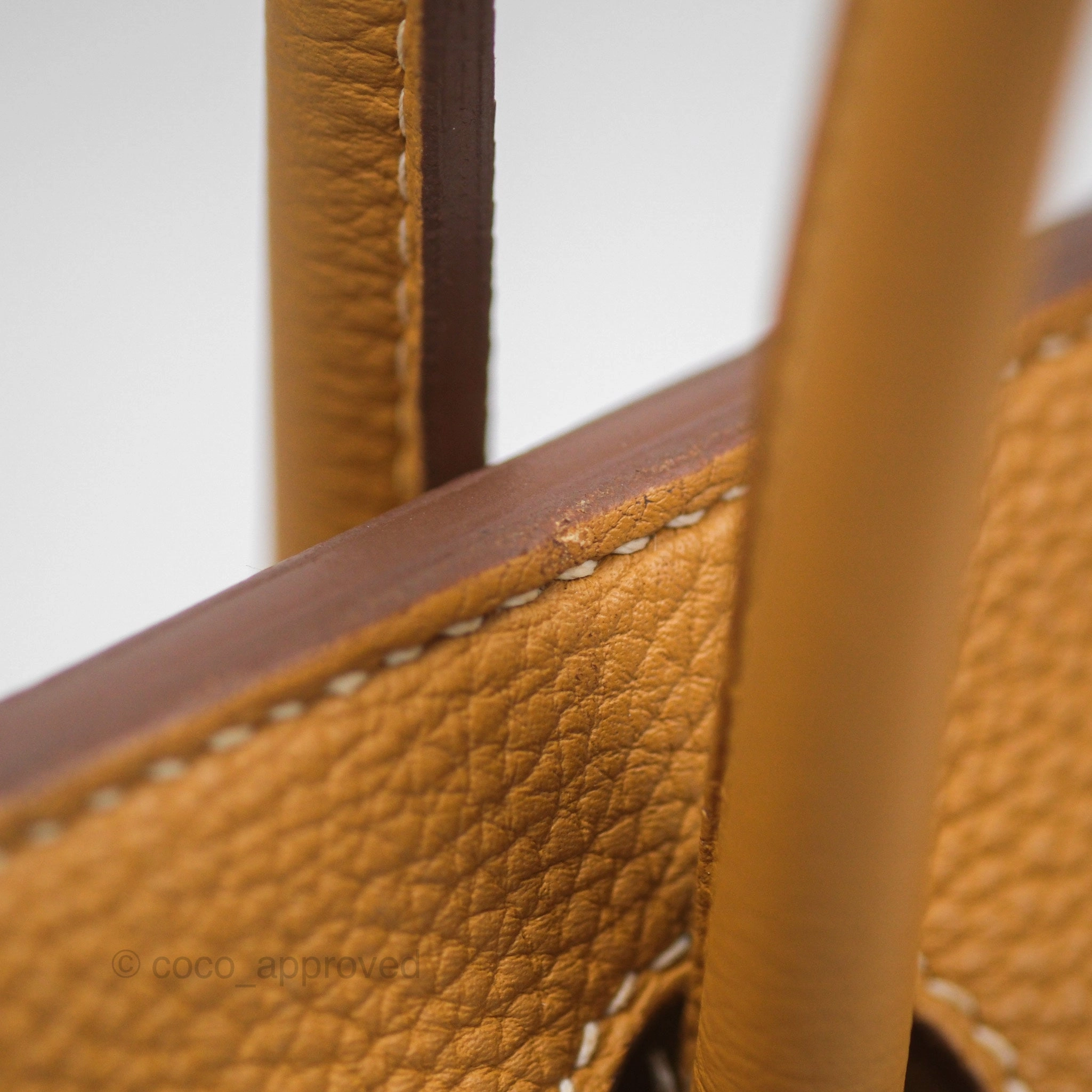 Herms Birkin 30 Retourne Nature Sable 21 Togo Palladium Hardware
