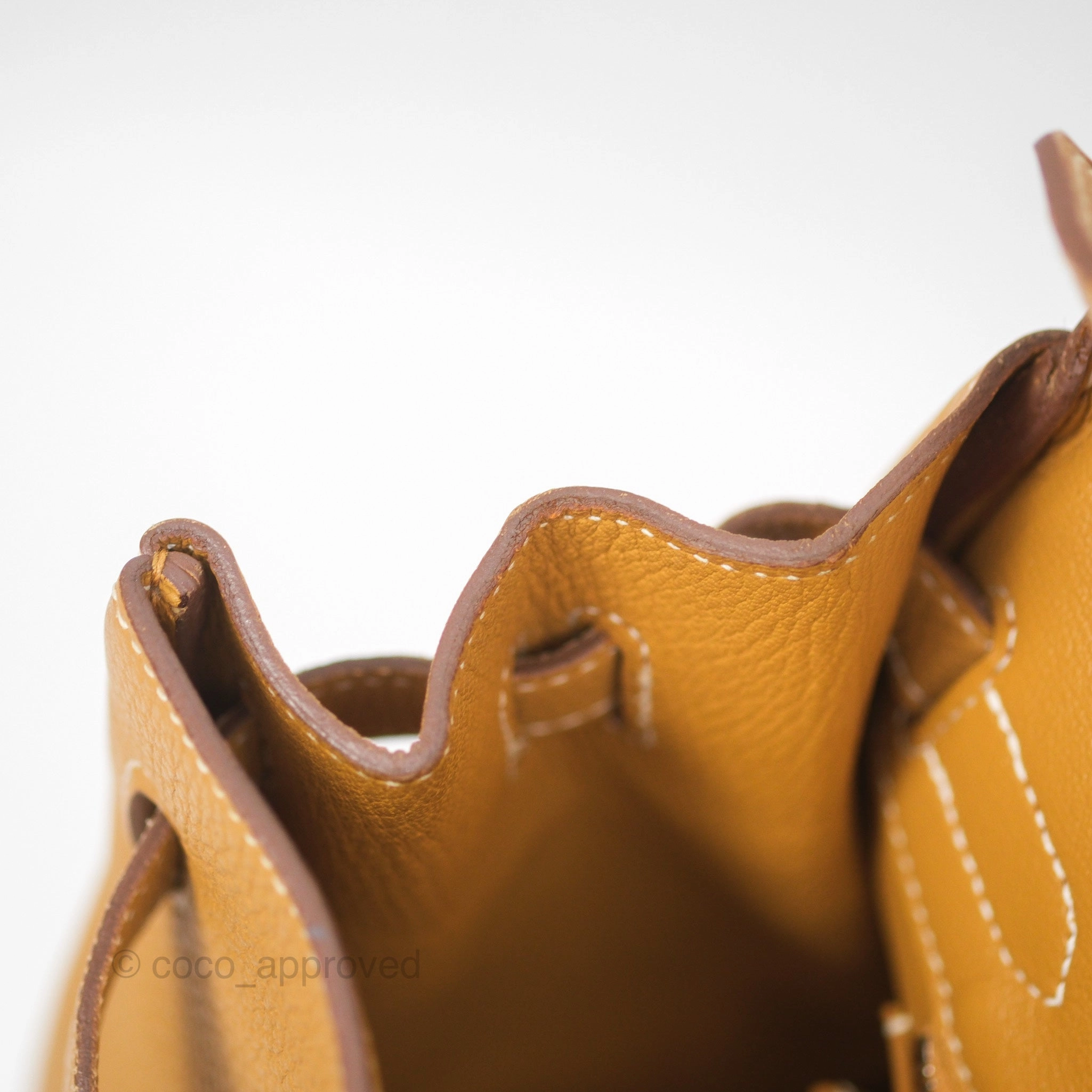 Herms Birkin 30 Retourne Nature Sable 21 Togo Palladium Hardware