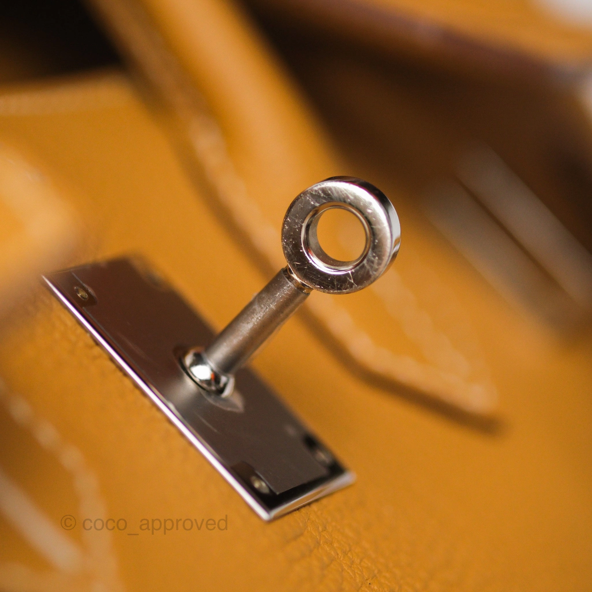 Herms Birkin 30 Retourne Nature Sable 21 Togo Palladium Hardware
