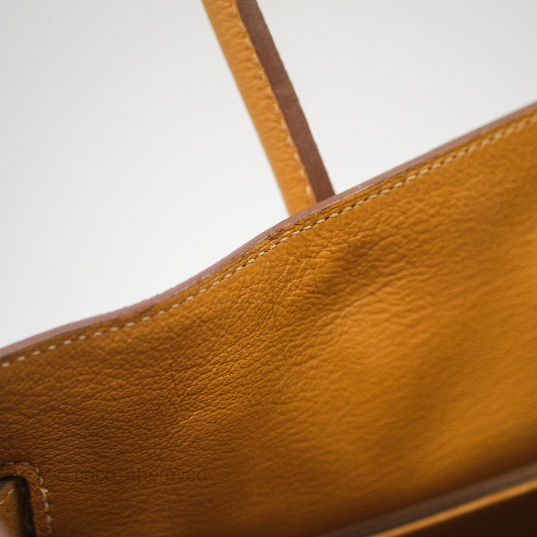 Herms Birkin 30 Retourne Nature Sable 21 Togo Palladium Hardware
